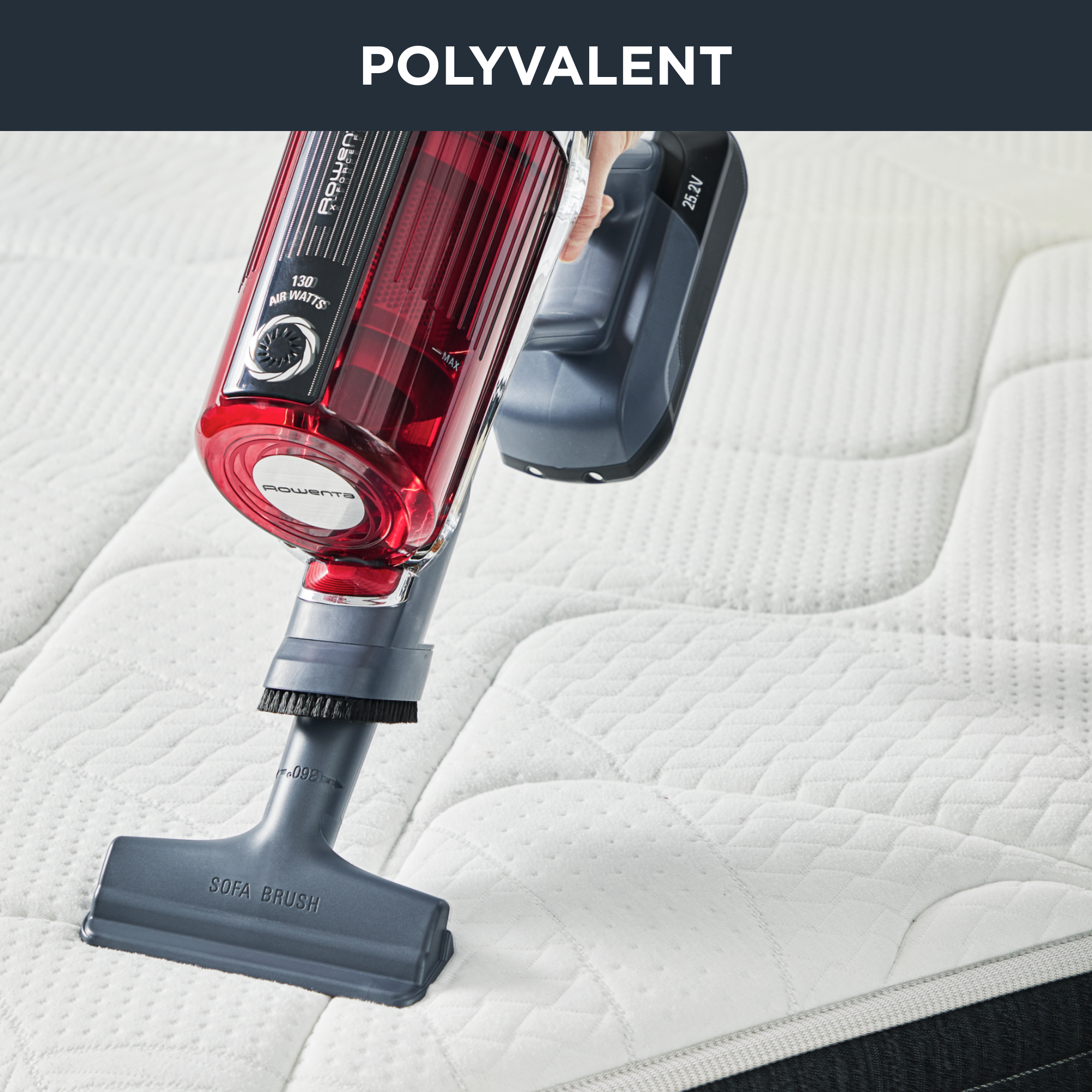 X-Force Flex Animal 11.60 RH9878 Aspirateur balai - 130 AirWatts - 45 min d'autonomie - 0,9L