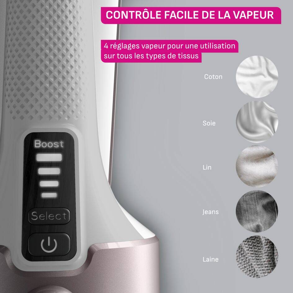 Pure Force 2-en-1 DT8720 - Défroisse et repasse - 1.800W