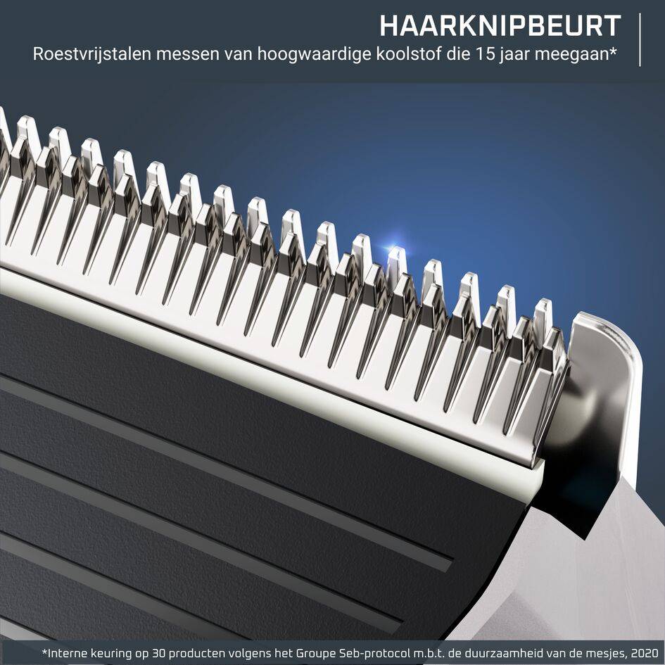 X-Series 800 TN5630E0 Multigroomer voor mannen – Messen van hoogwaardig koolstofstaal