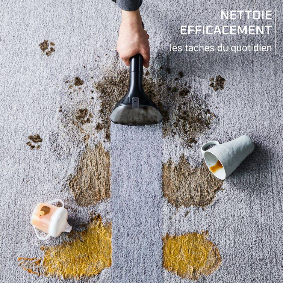 Clean It Compact IN3010F0 Nettoyeur de tapis et tissus - Shampouineuse - 2 accessoires
