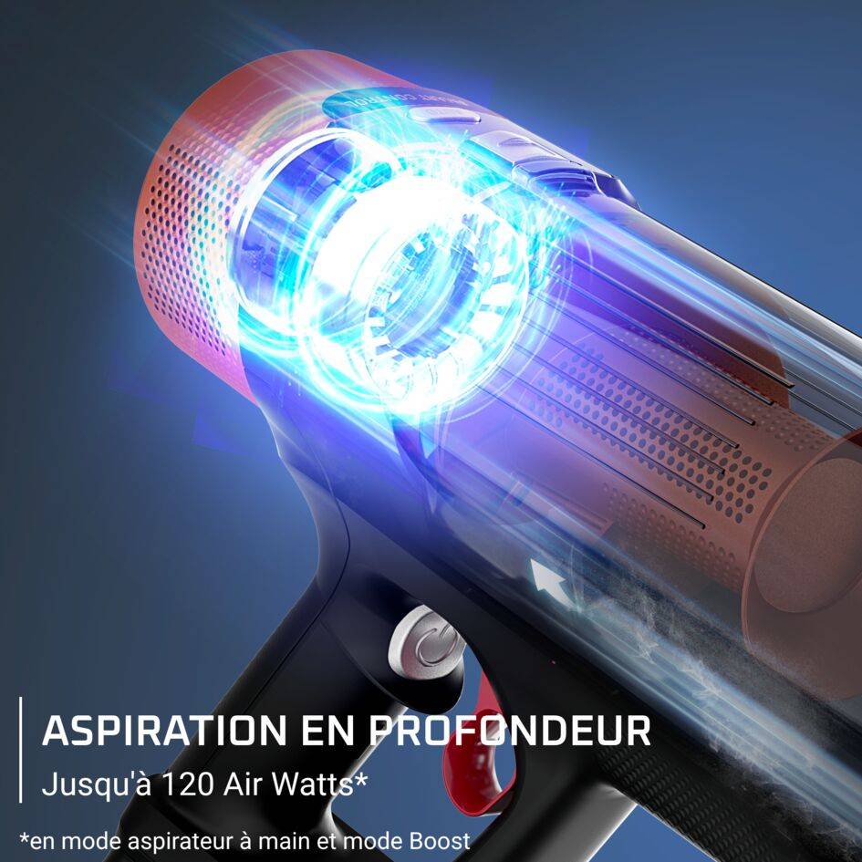 X‑Force Flex 10.80 RH7A73E0 Aspirateur balai - 120 AirWatts - 60 min d'autonomie