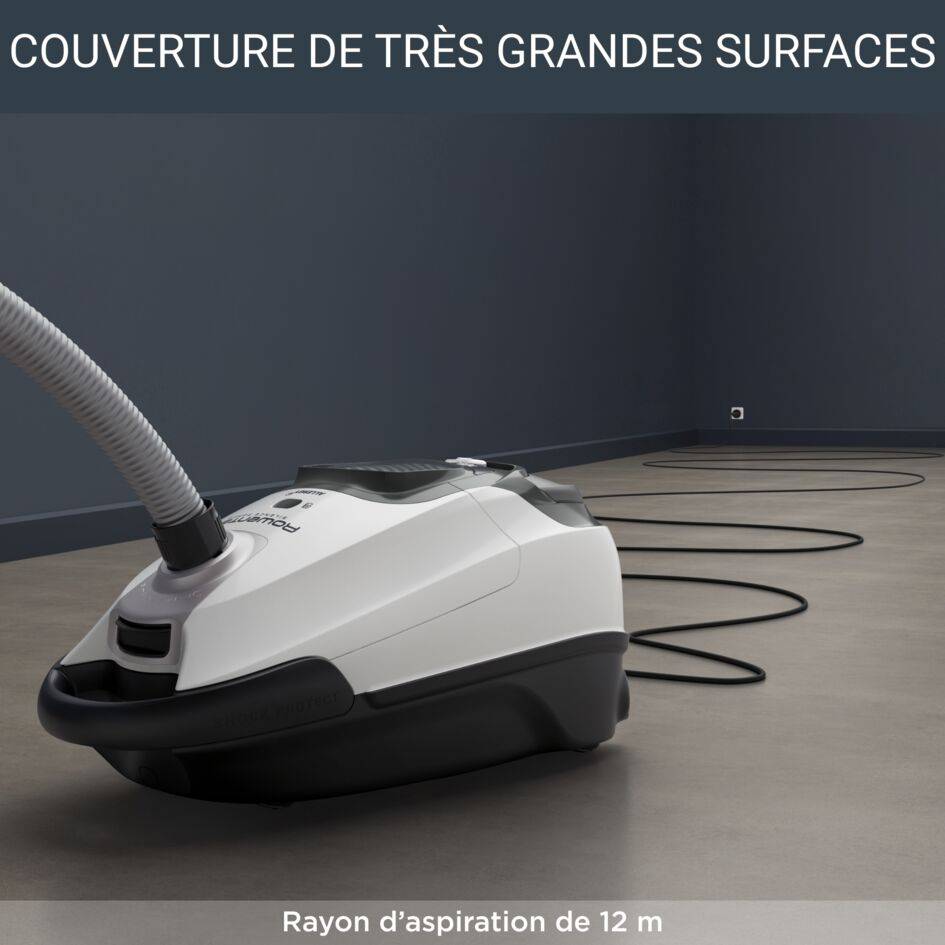 Silence Force Allergy+ RO7457 Aspirateur avec sac - 400W - Ultra-silencieux : 57dB