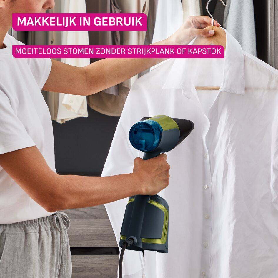AeroSteam DT9810 Revolutionaire kledingstomer - De resultaten van een strijkijzer in één beweging - Snel en gemakkelijk