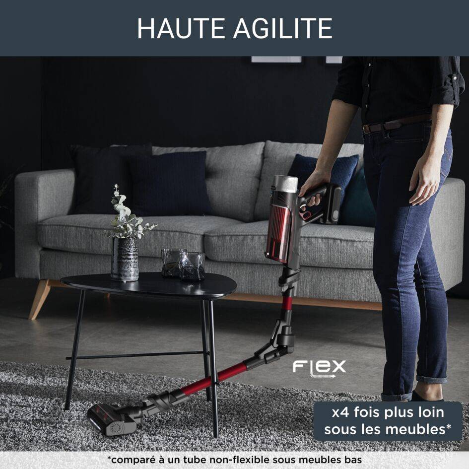 RECONDITIONNE - X-Force Flex 9.60 RH2079 Aspirateur sans fil - 100 AirWatts - 45 min d'autonomie