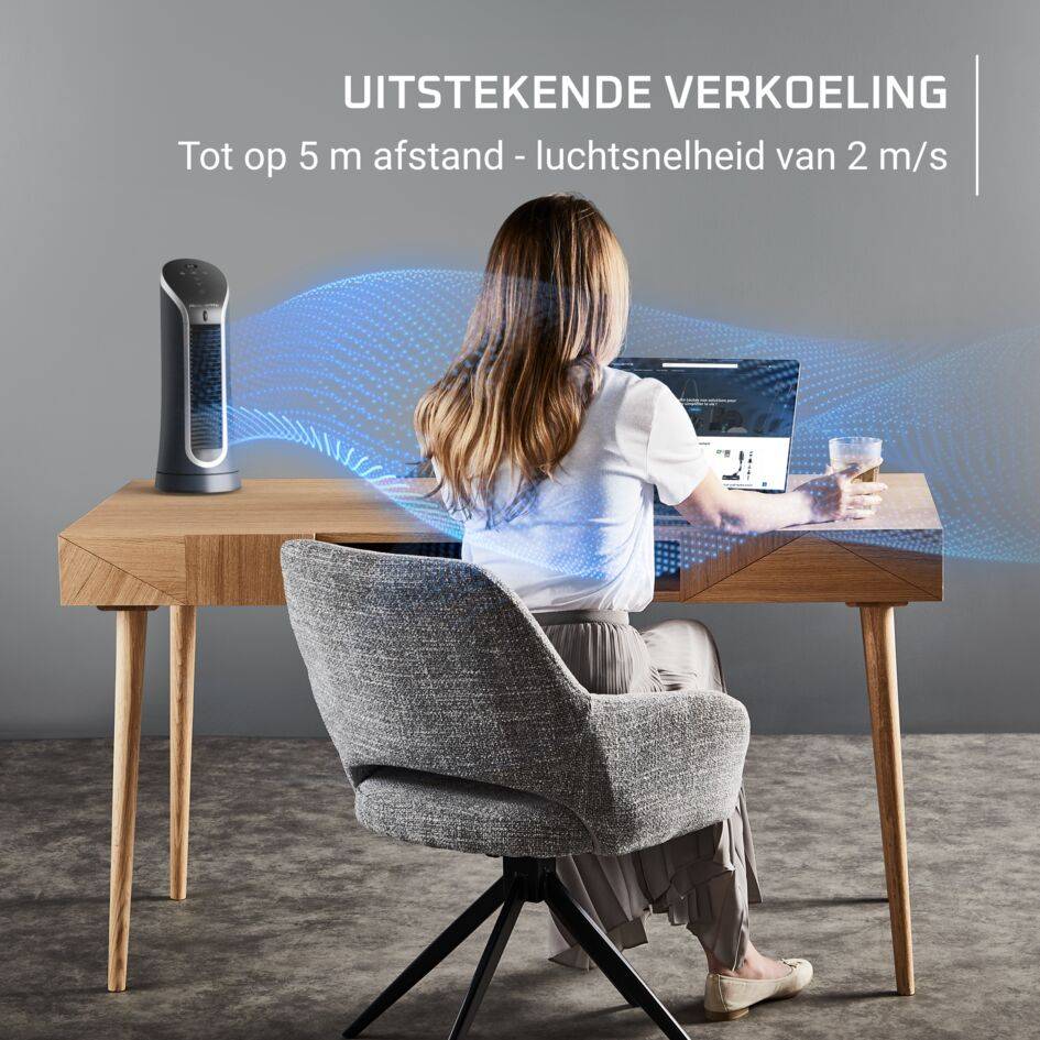 Eole Compact VU6220 Compacte kolomventilator - Intense verfrissing - Stil