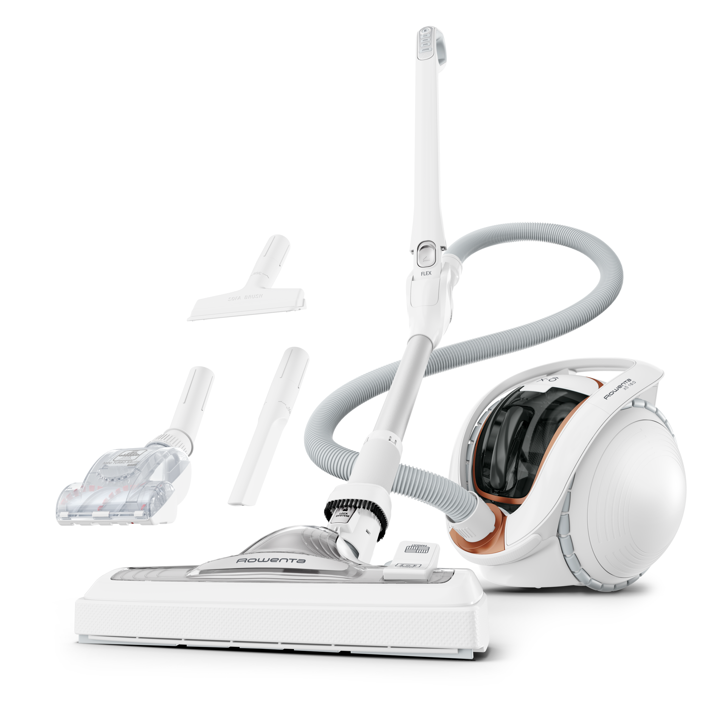 X-Ô IX7777 Aspirateur sans fil - 230 AirWatts - 180 min d'autonomie (2 batteries) - 1,0L