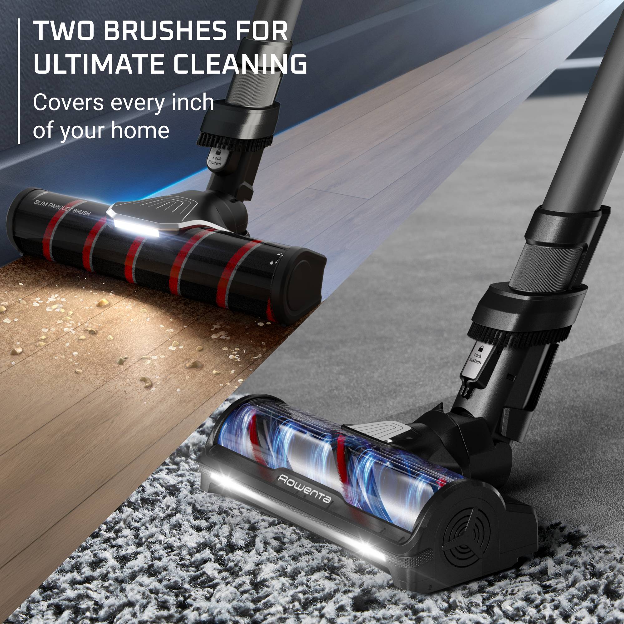 X-Force Flex 12.60 Neo RH9L55E0 Steelstofzuiger - 60 min autonomie - Allergiemodel
