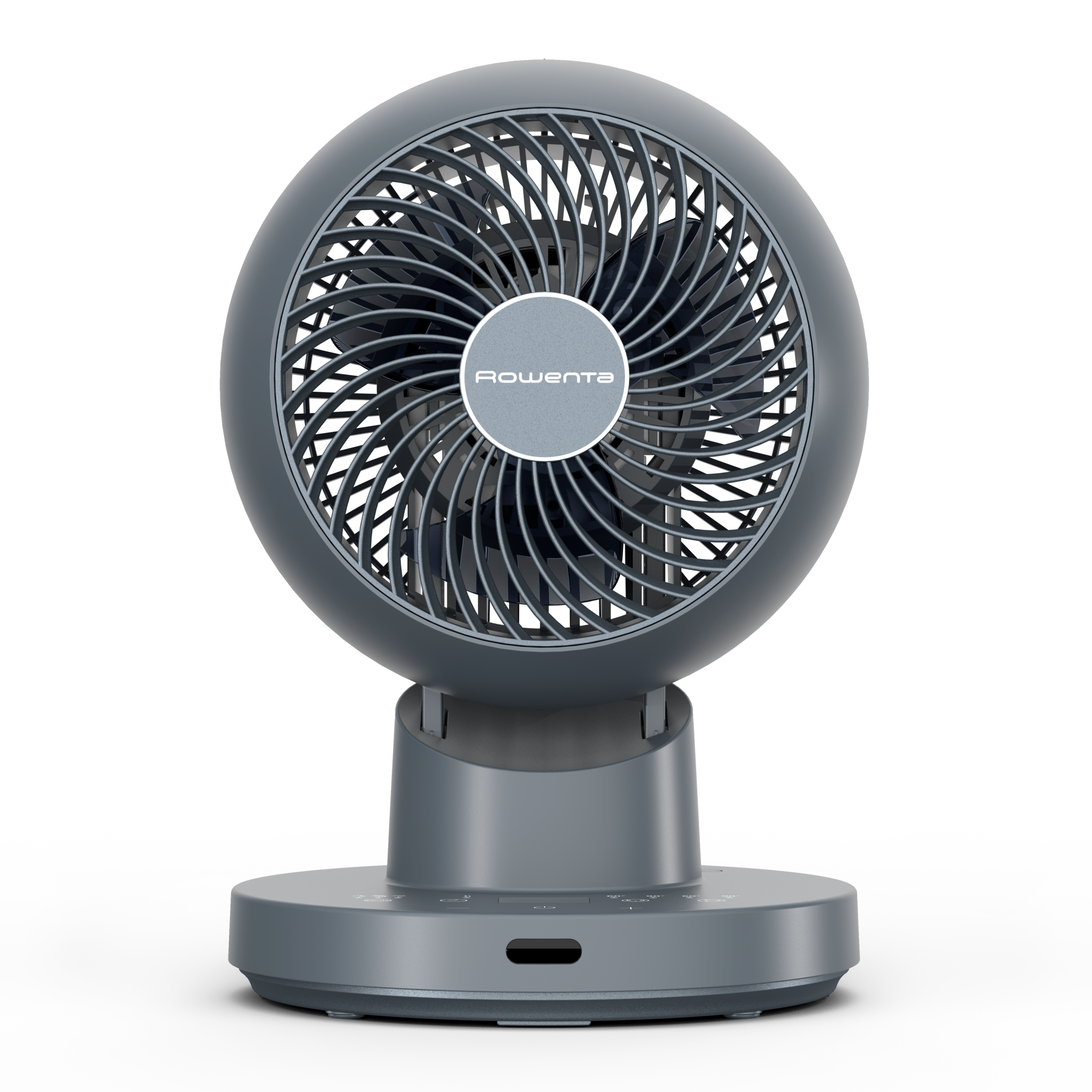 Turbo Swift Compact QV2540 Ventilateur de table - Refraîchissement intense - 5,5 m/s - Silencieux