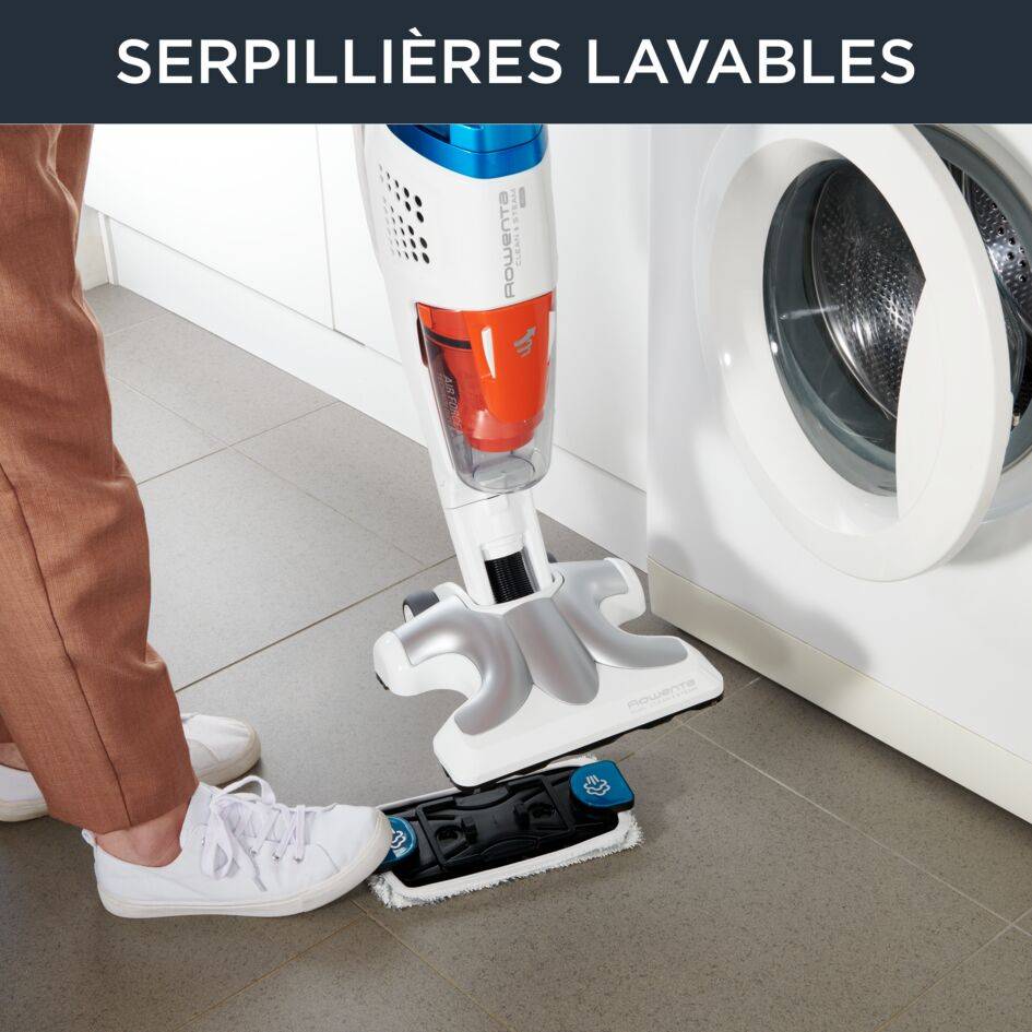 Clean & Steam Multi RY8544 3-en-1 Nettoyeur sol + Aspirateur + Nettoyeur vapeur - 1.700W