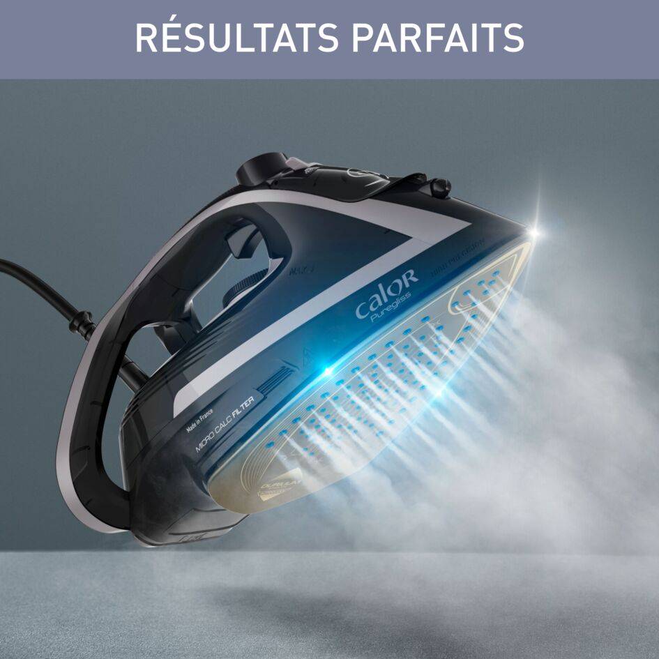 Puregliss FV8062  Fer à repasser - 3.000W - Pressing 280 g/min - 270ml