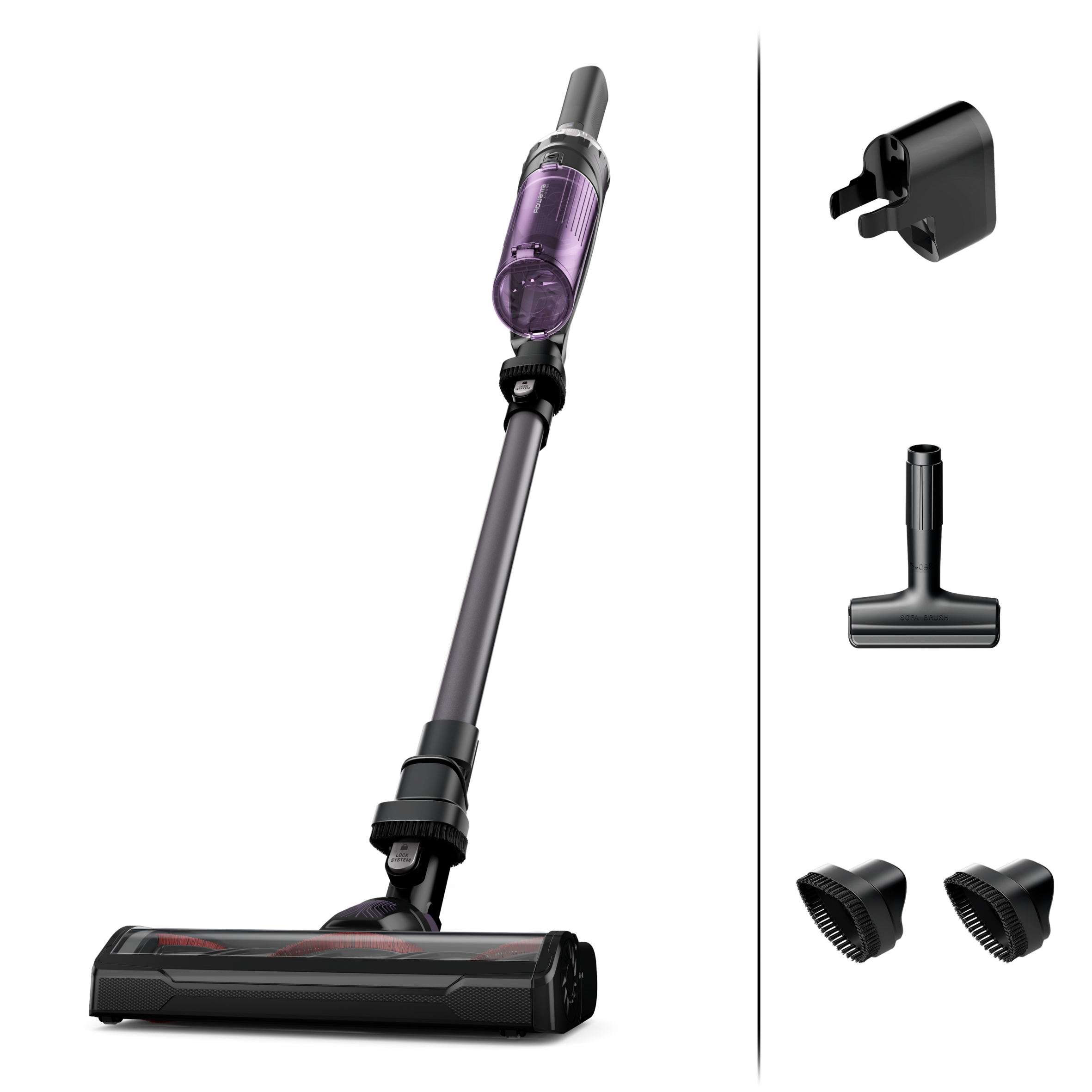 X-Nano RH1128 Steelstofzuiger - 20 AirWatt - 40 min autonomie - 0,25L