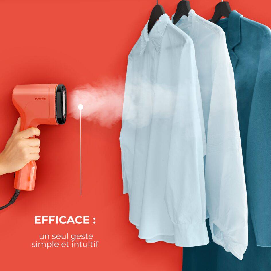 Pure Pop DT2022C0 Défroisseur vapeur - 1.300W - Débit de vapeur 20g/min