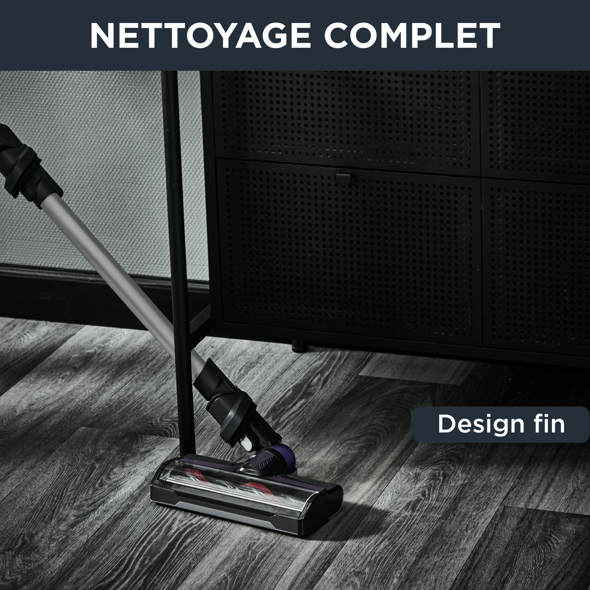 X-Nano RH1128 Aspirateur balai - 20 AirWatt - 40 min autonomie - 0,25L