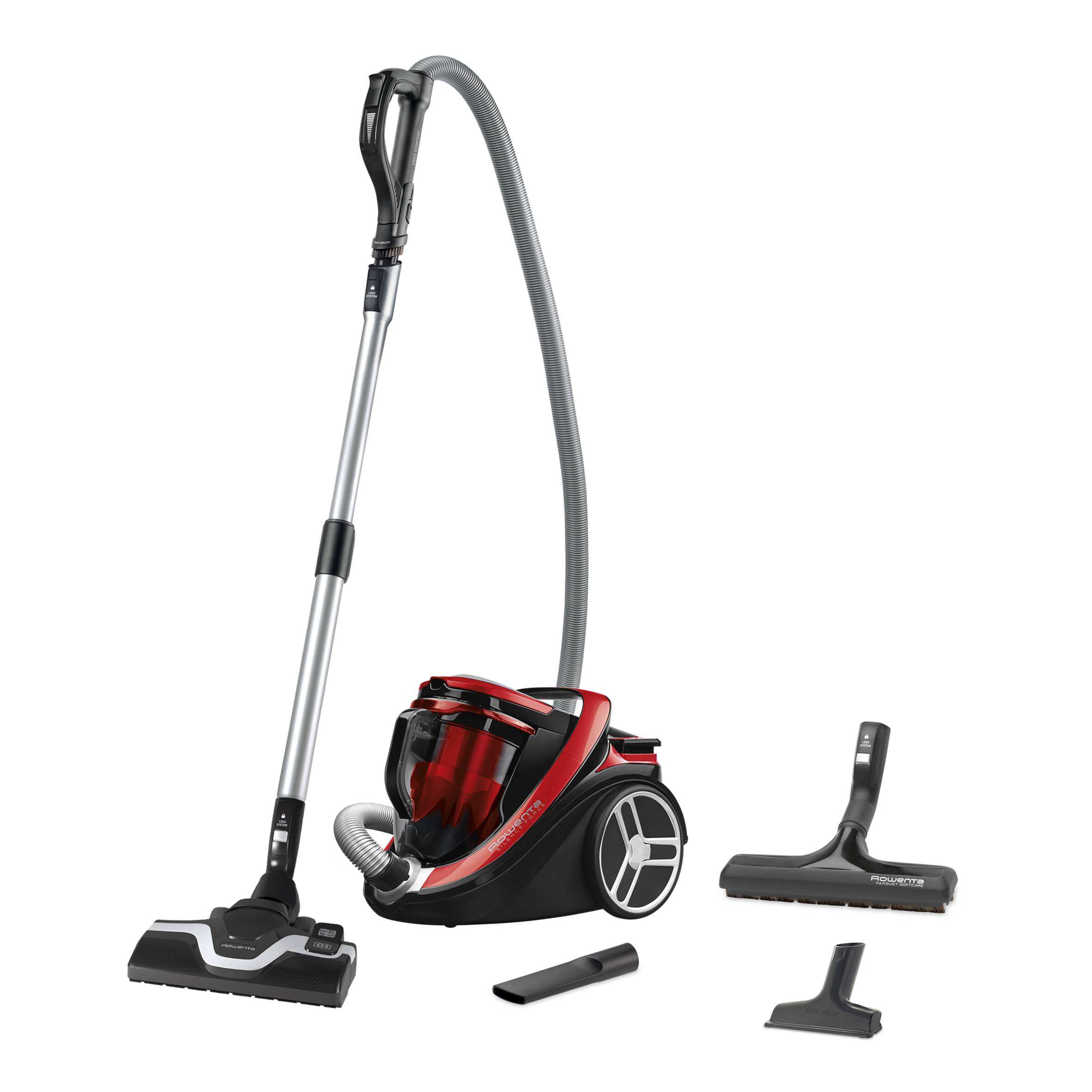 Silence Force Cyclonic RO7649 Aspirateur sans sac - 550W - Silencieux: 65dB - Brosse parquet