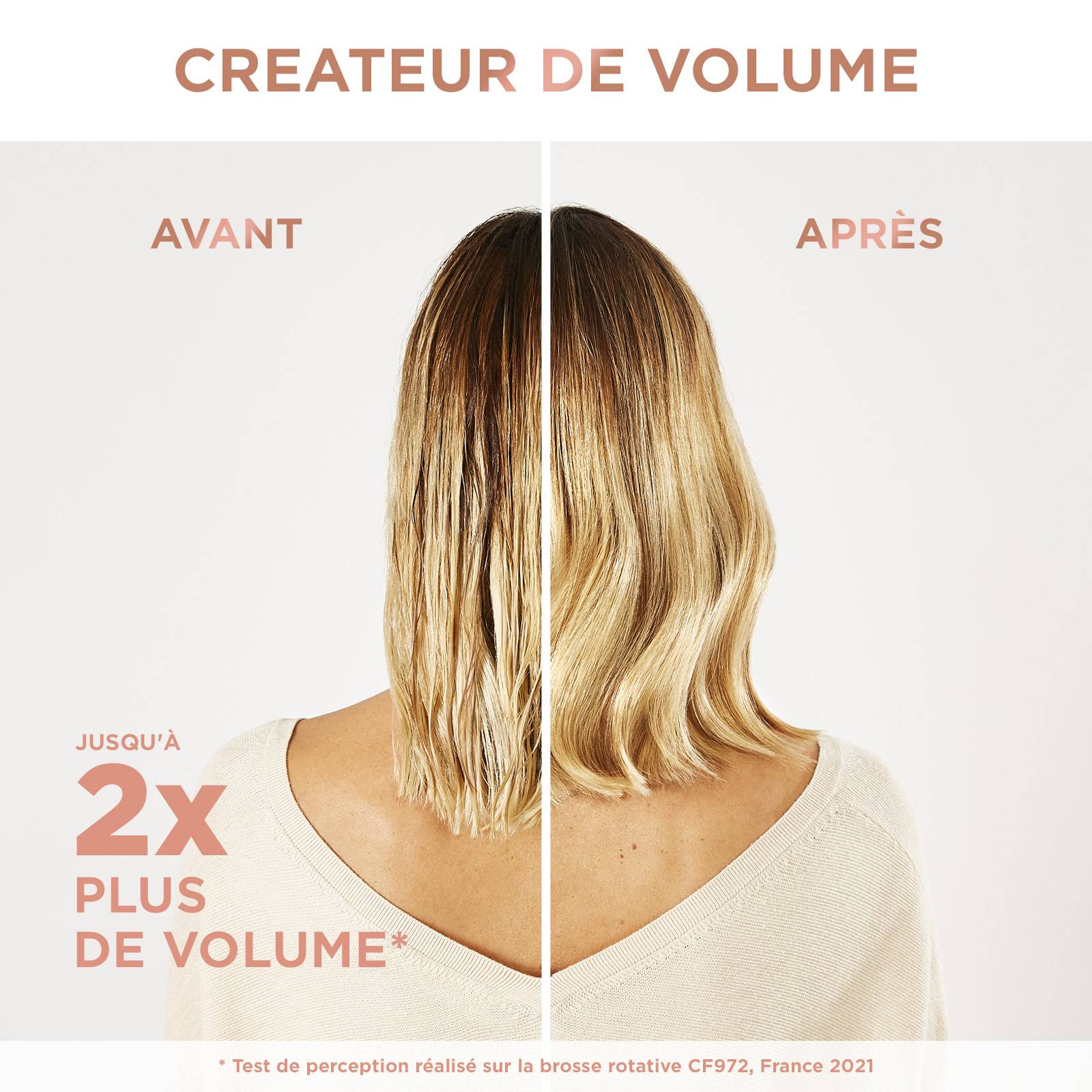 Brush Activ' Ultimate Care CF9720F0 Brosse soufflante - 700W - 1 brosse + concentrateur