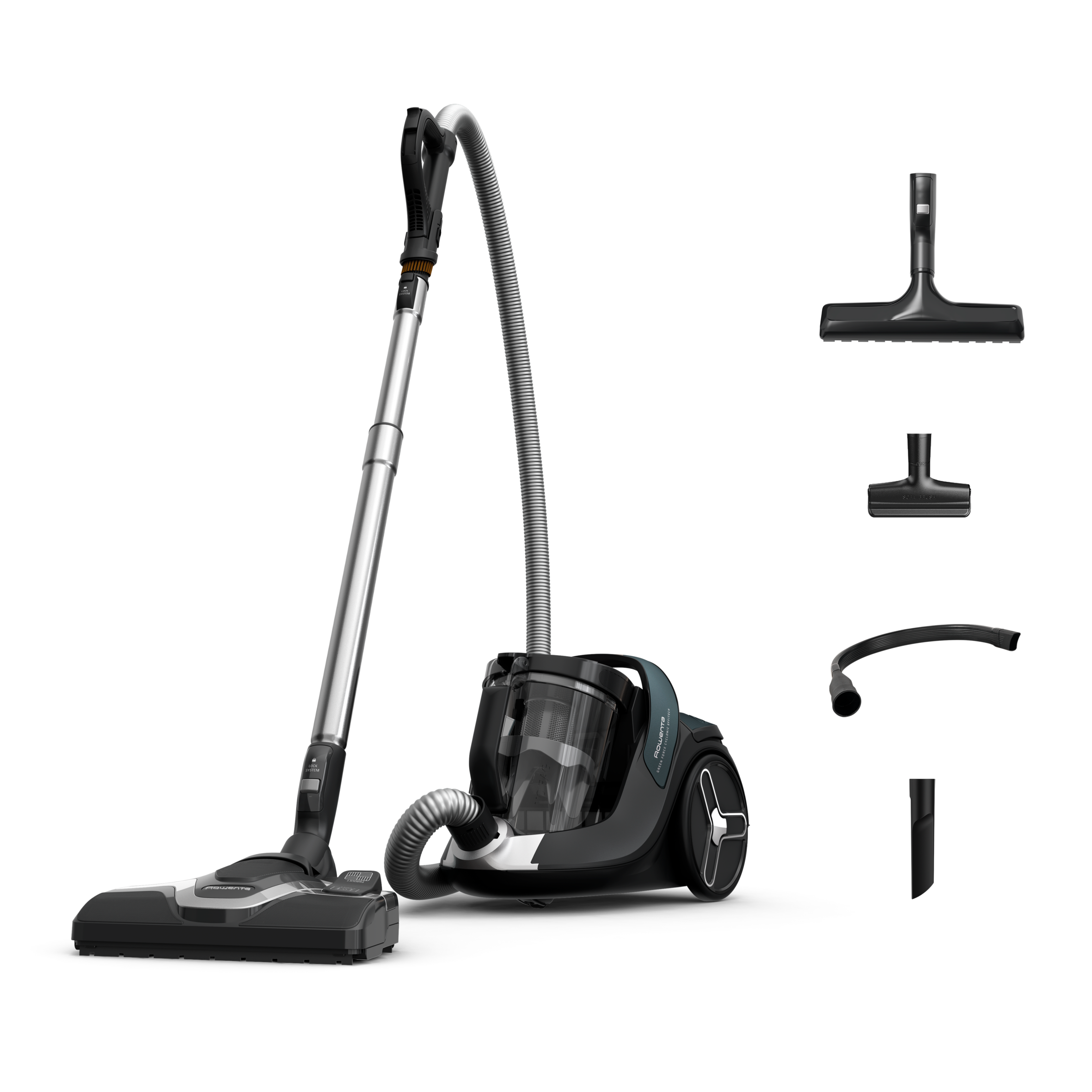 Green Force Cyclonic Effitech®+ stofzuiger zonder zak RO7C71EA Rowenta