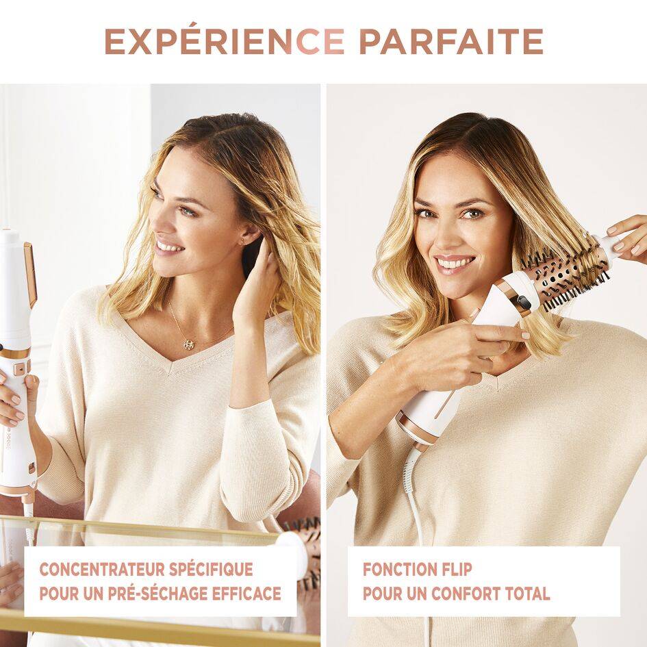 Brush Activ' Ultimate Care CF9720F0 Brosse soufflante - 700W - 1 brosse + concentrateur