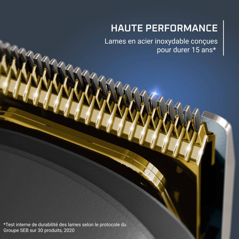 Selectium 15 en 1 TN9444 Tondeuse multi-usage - Lames auto-affûtées - Haute précision