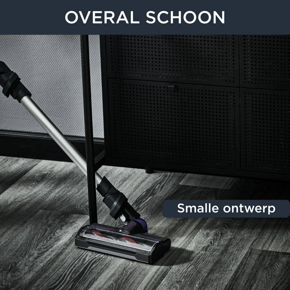 X-Nano RH1128 Steelstofzuiger - 20 AirWatt - 40 min autonomie - 0,25L