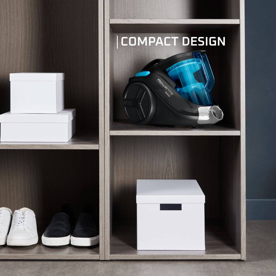 Compact Power Cyclonic RO3731 Aspirateur sans sac