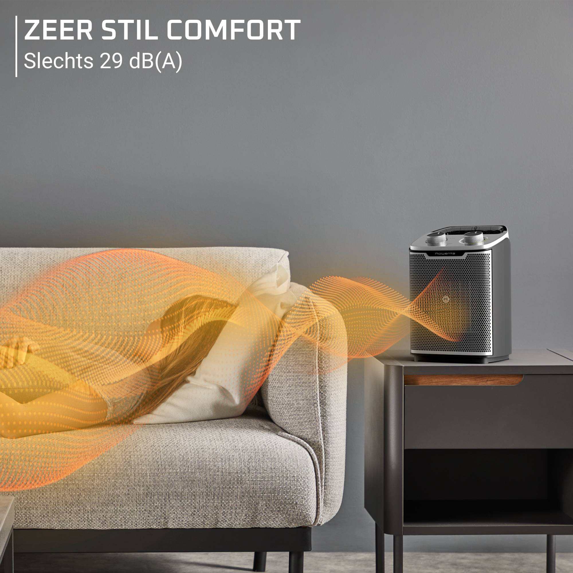 Intense Comfort + SO9330F0 Elektrische verwarming - 2000 W - Energiezuinig