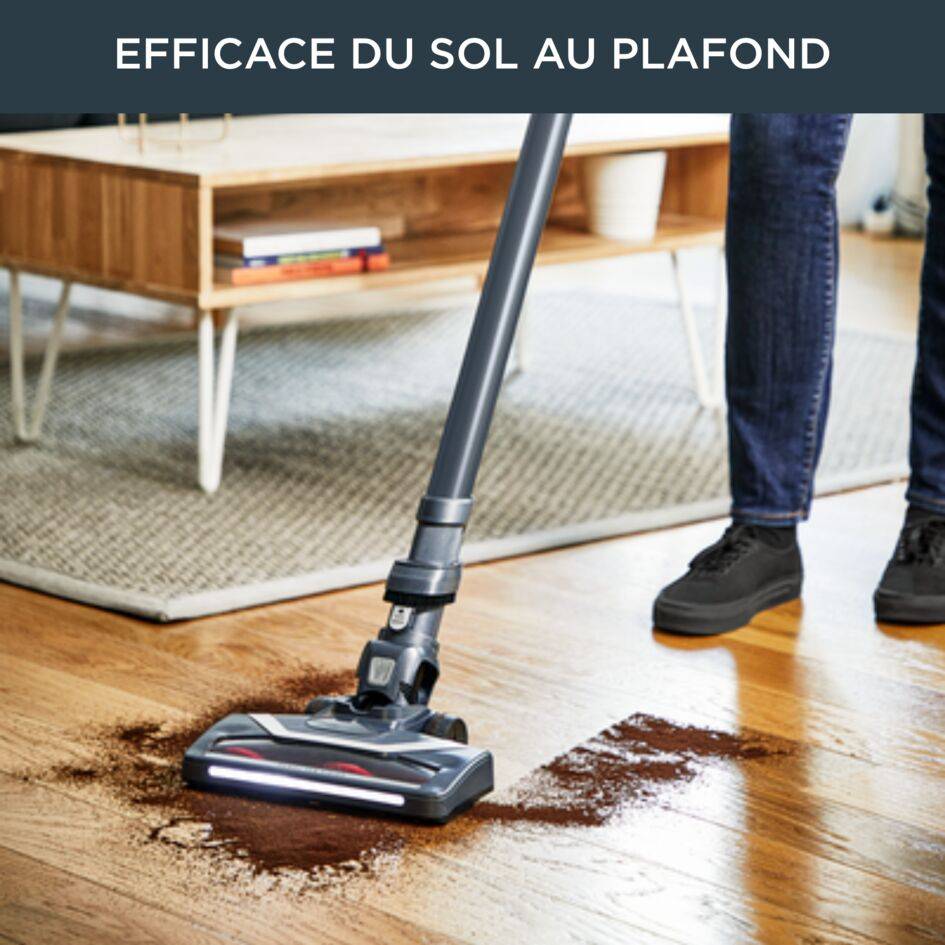 X-Pert 6.60 RH6838 Aspirateur balai - 23 AirWatts - 45 min d'autonomie - 0,55L