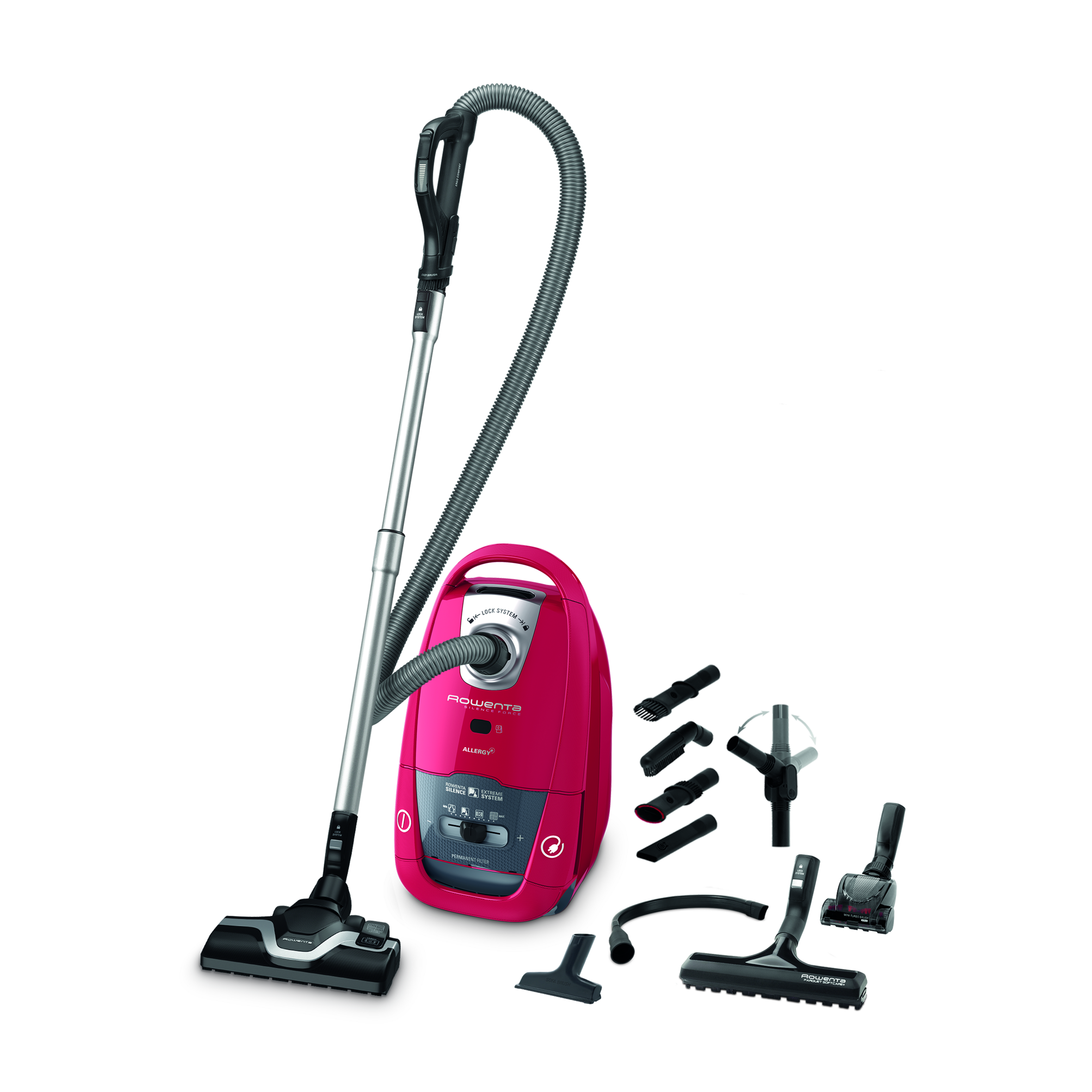 Silence Force Allergy+ RO7793 Stofzuiger met zak - 450W - Stil: 67dB