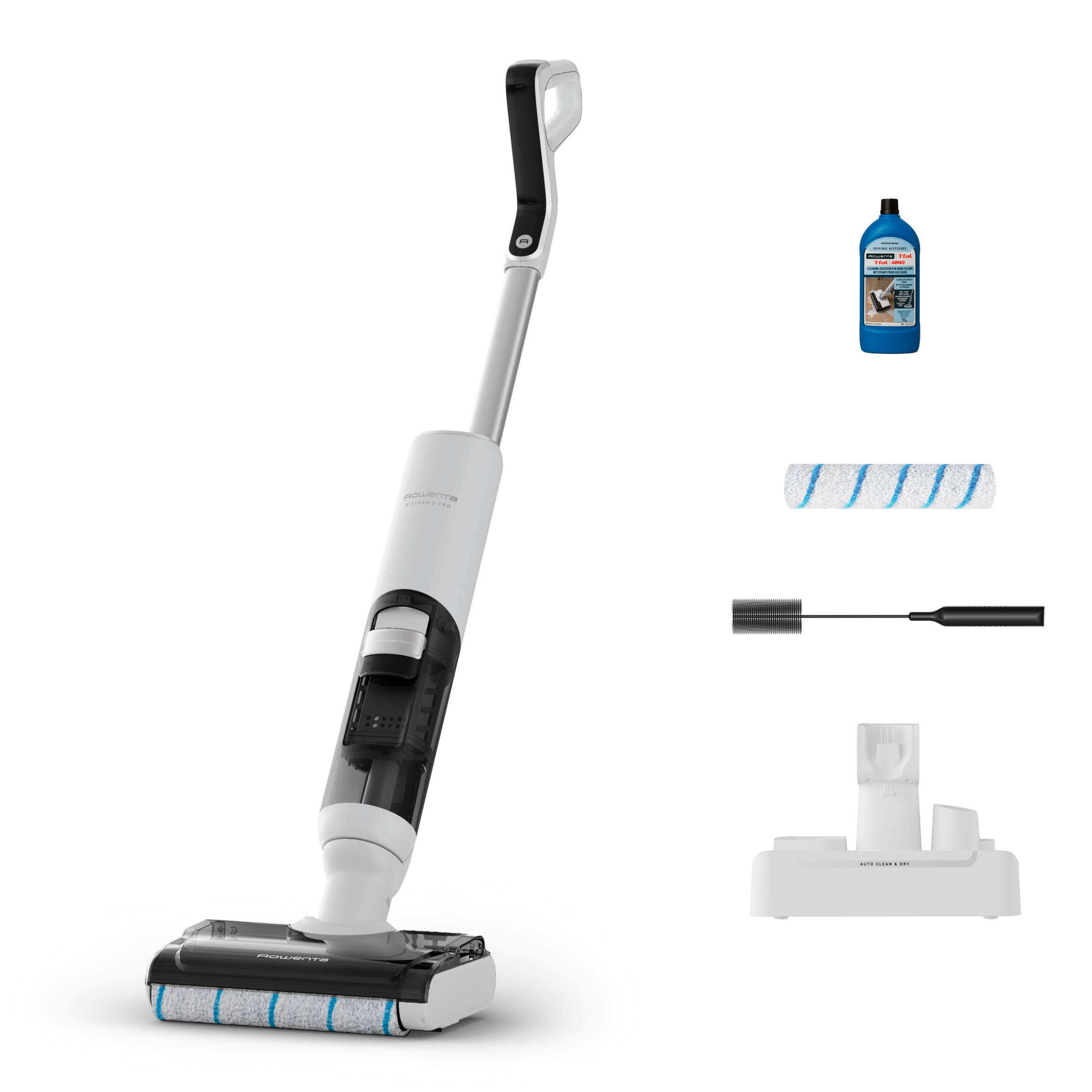 X-Clean 5 Pro GZ5435E0 Aspirateur  laveur 2‑en‑1 - 50 min d'autonomie - Nettoyage et séchage automatique 