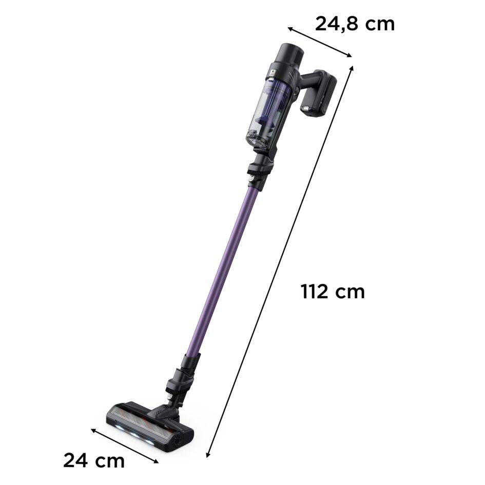 X-Pert 7.60 RH6A31 Steelstofzuiger - 30 AirWatt - 45 min autonomie - 0,44L