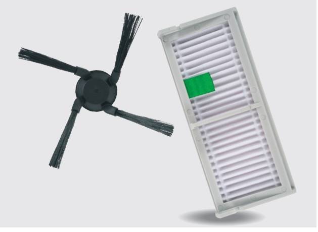 Filtre haute éfficacité + brosse latérale ZR294002