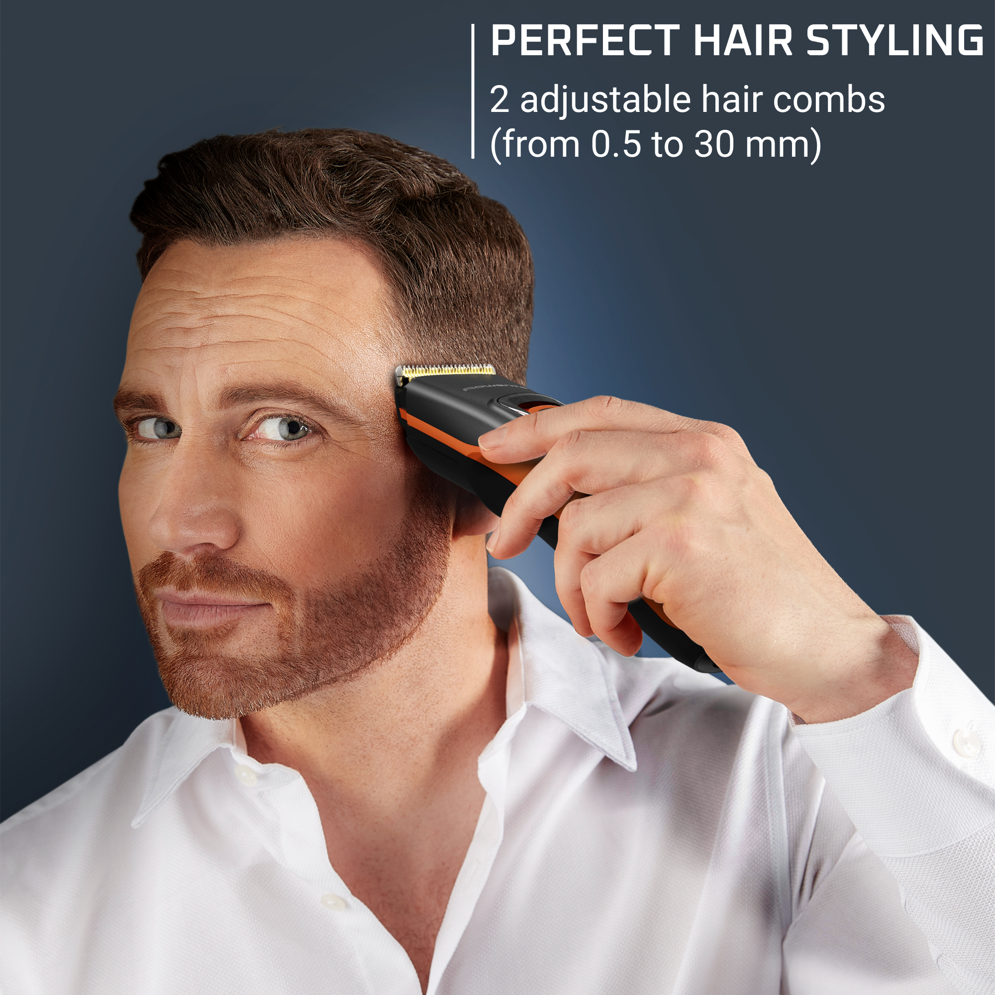 Rowenta Sport Collection, Advancer Hair Clipper, 120 Minutes Autonomy