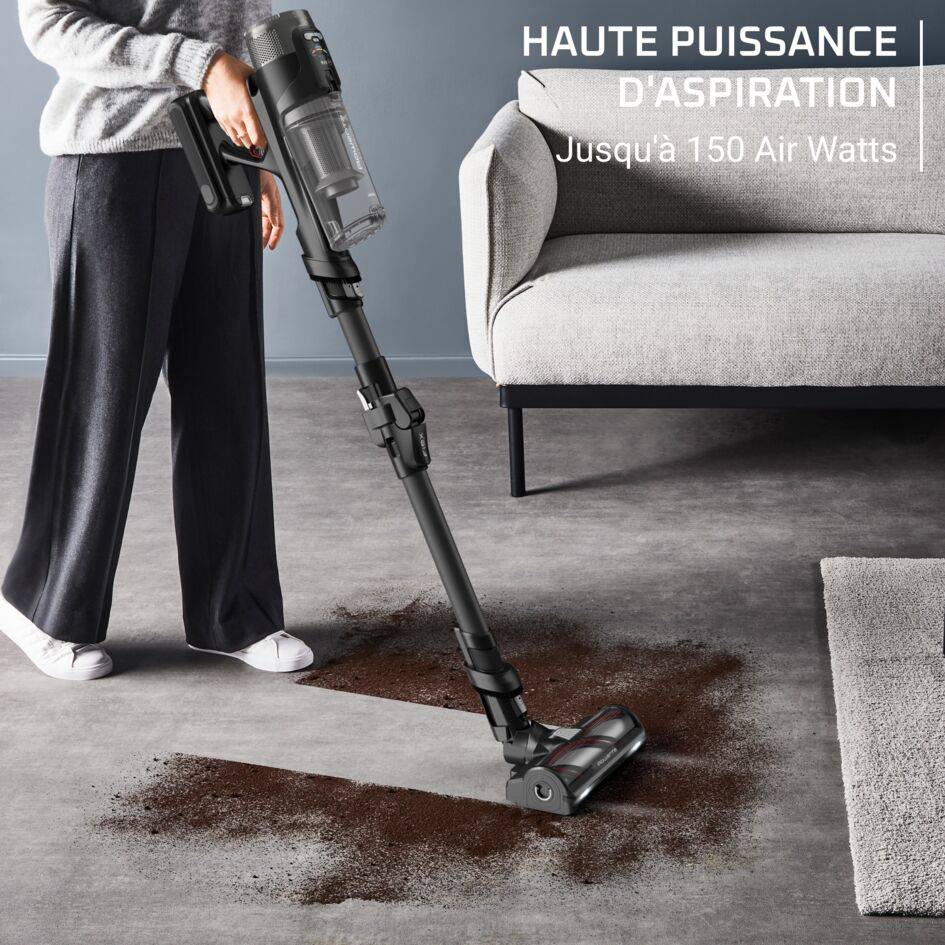 X-Force Flex 12.60 Neo RH9L55E0 Aspirateur balai - 150 AirWatts - 60 min d'autonomie - Modèle Allergie