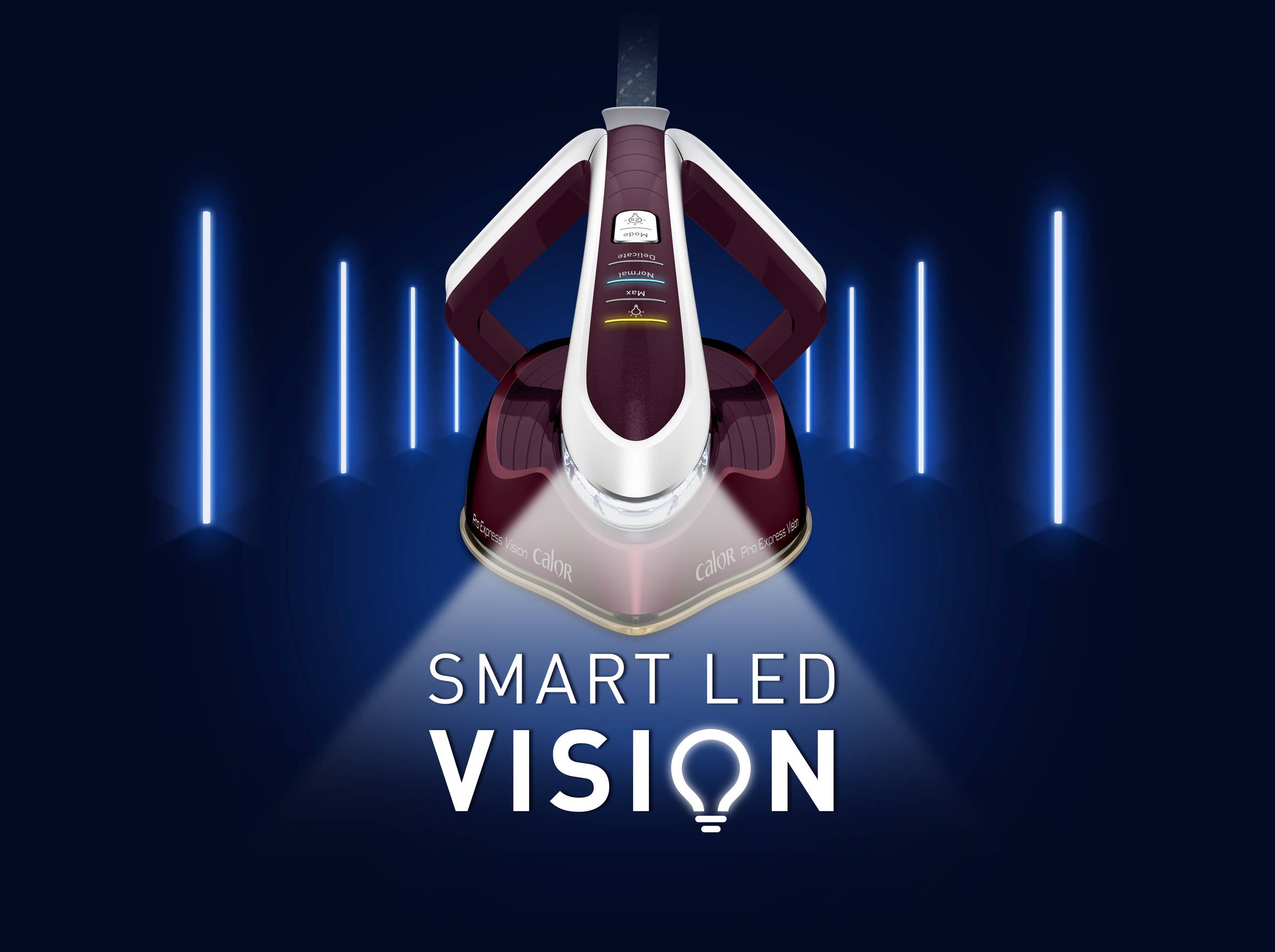 Pro Express Vision GV9810 Centrale vapeur - 8,3 bars - Pressing 680 g/min - 5 préréglages