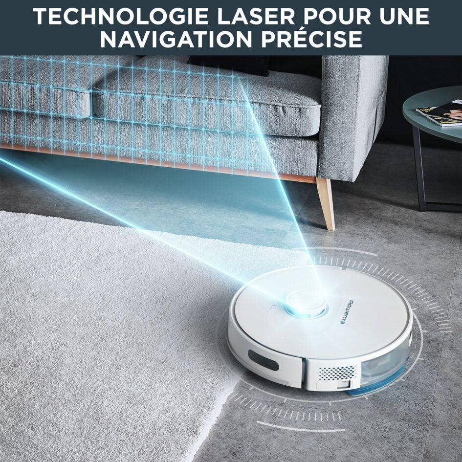 X-Plorer Serie 75S+ RR8587 Aspirateur robot avec station de vidage automatique - 2.700Pa - Technologie : Camera + Laser