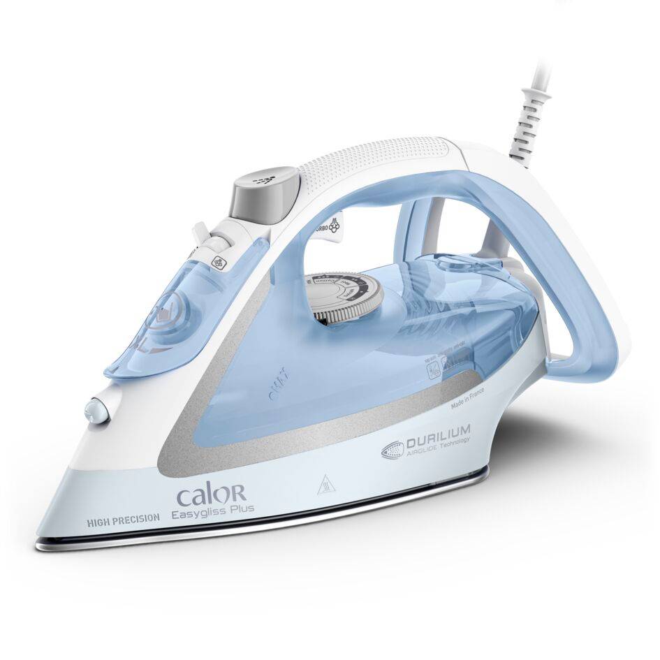 Easygliss Plus, Steam Iron, 2400 W, 45 g/min. Steam Output, 100% Active Steam Holes