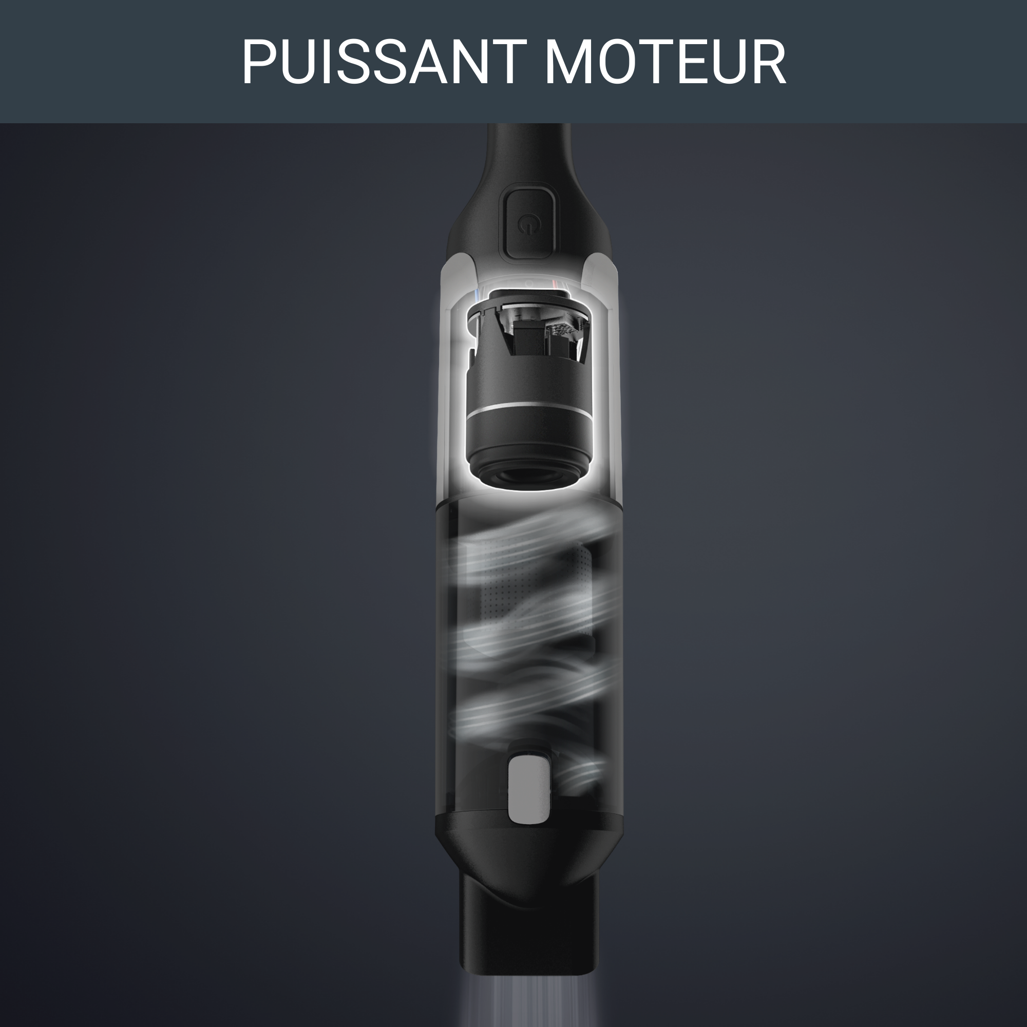 X-Touch AC9736 Aspirateur à main - 7,4V - Station d'accueil