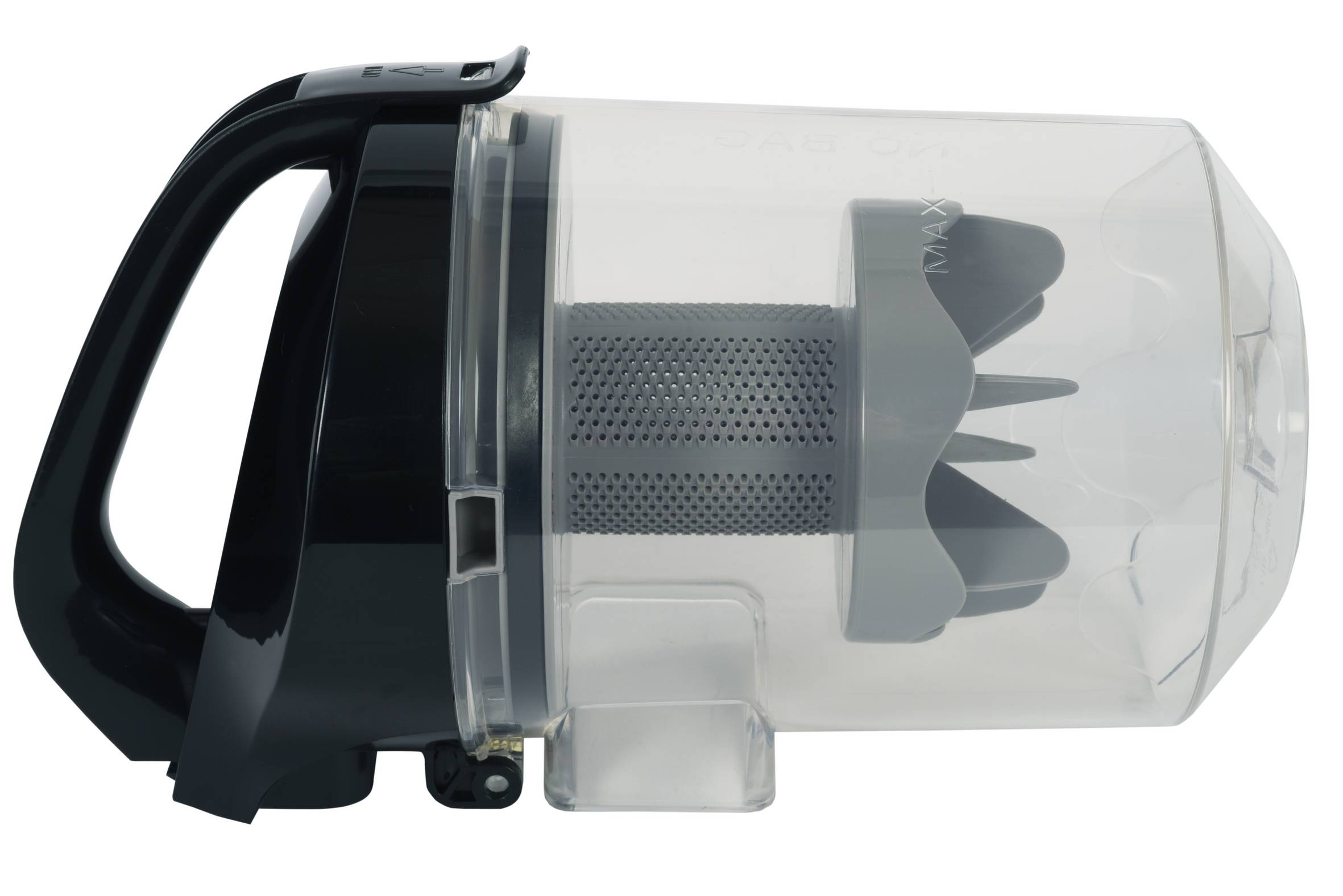 Complete zwarte en grijze stofbak SS-7235005034