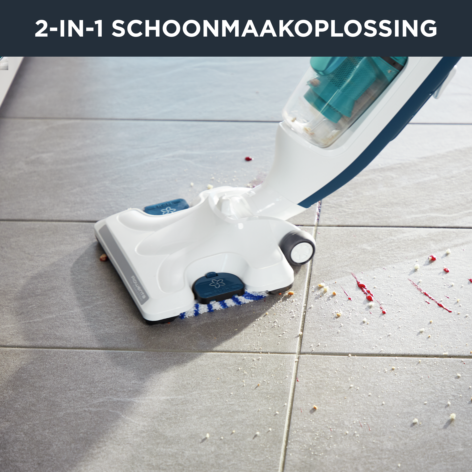 Clean & Steam Revolution RY7777 2-in-1 Stoomreiniger + Stofzuiger - 1.500W