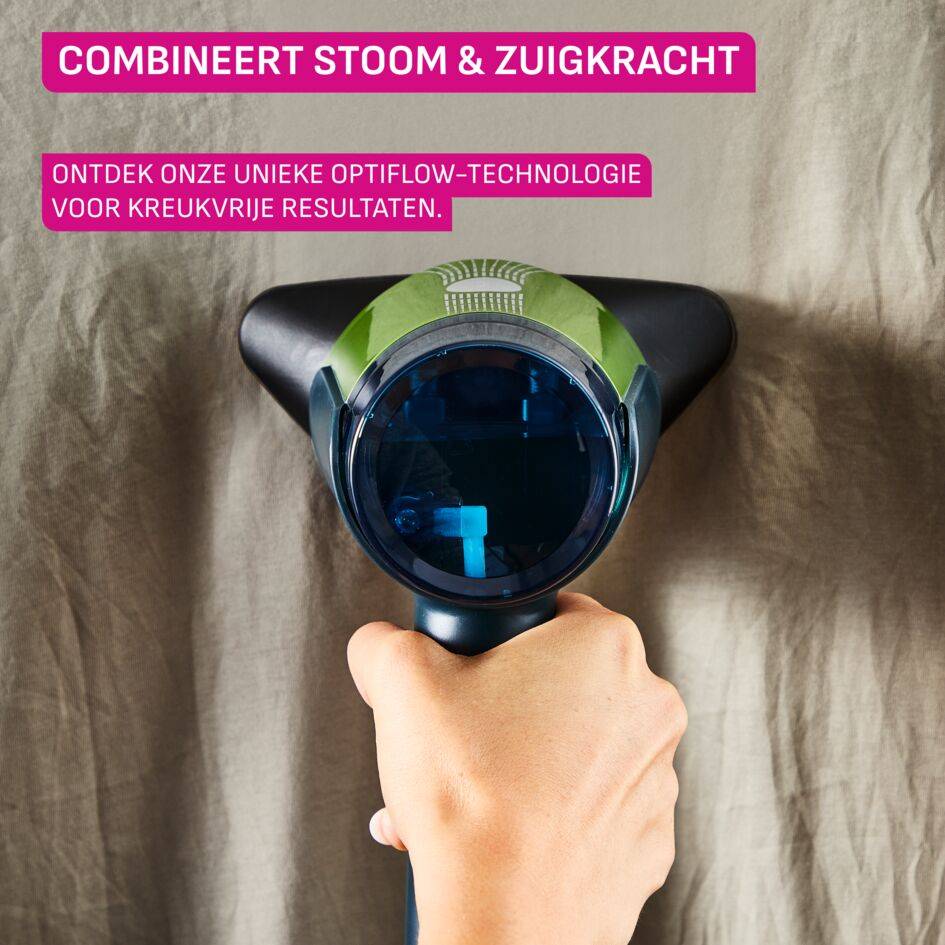 AeroSteam DT9810 Revolutionaire kledingstomer - De resultaten van een strijkijzer in één beweging - Snel en gemakkelijk