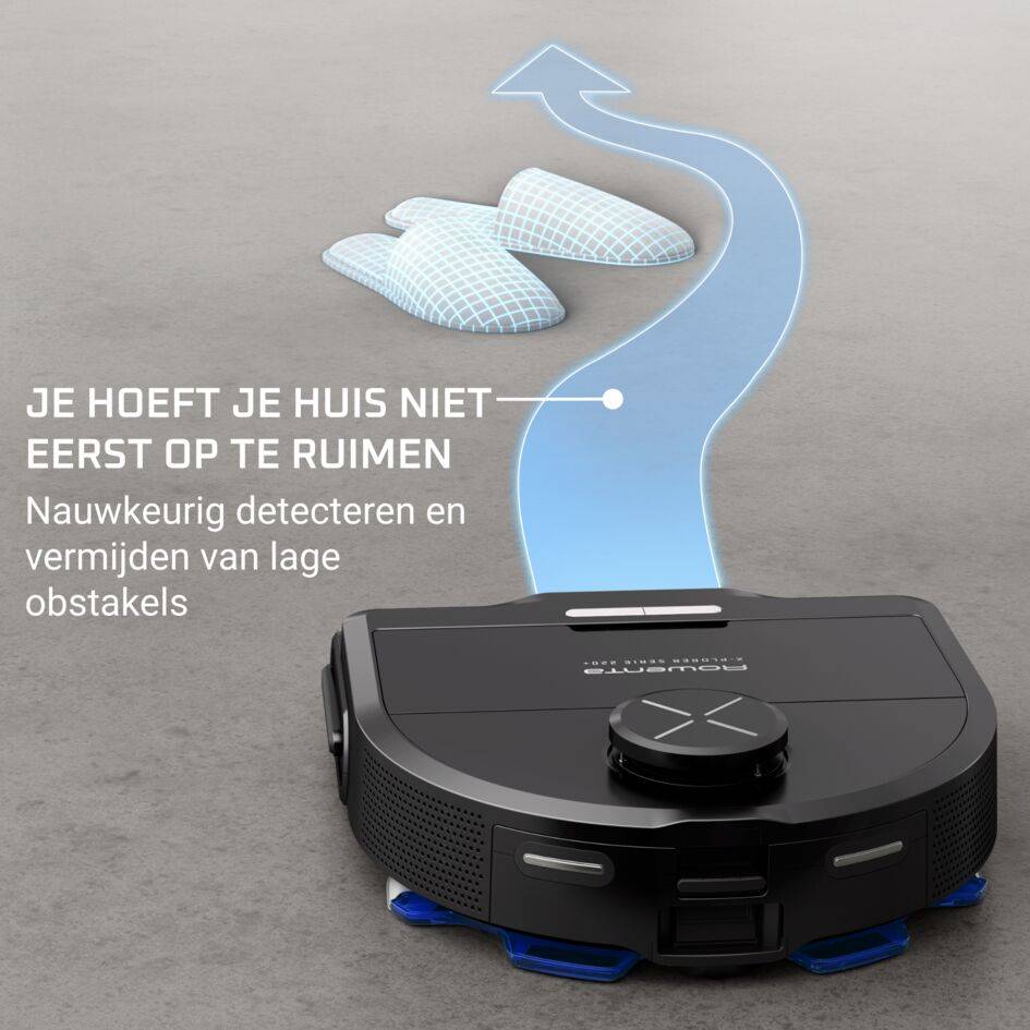 X-Plorer Serie&nbsp;220+ RR9485 Robotstofzuiger met automatisch leegstation - 5.000Pa - Technologie: Camera + Laser