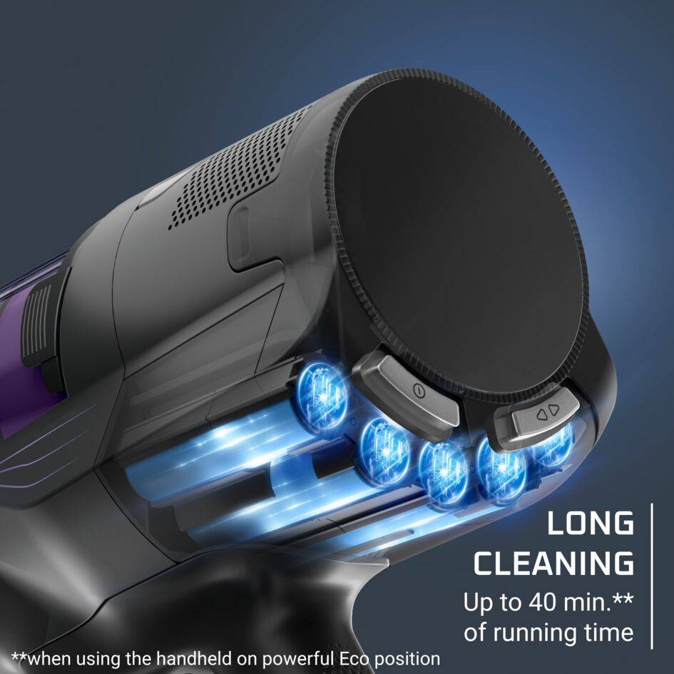 X-PERT 5.80 RH5A31E0 Steelstofzuiger – 25 AirWatt – 40 min autonomie – 0,25L