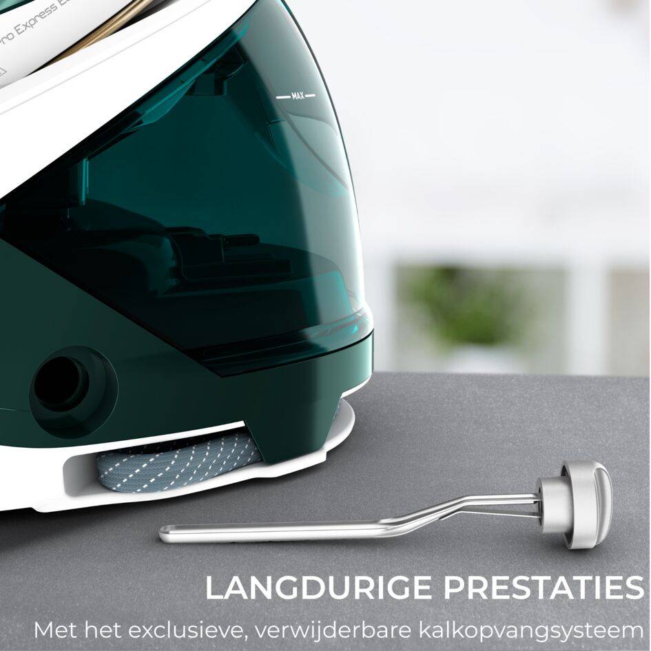Pro Express Eco, strijkijzer met stoomgenerator, energiebesparend, ecologisch ontworpen stoomstation