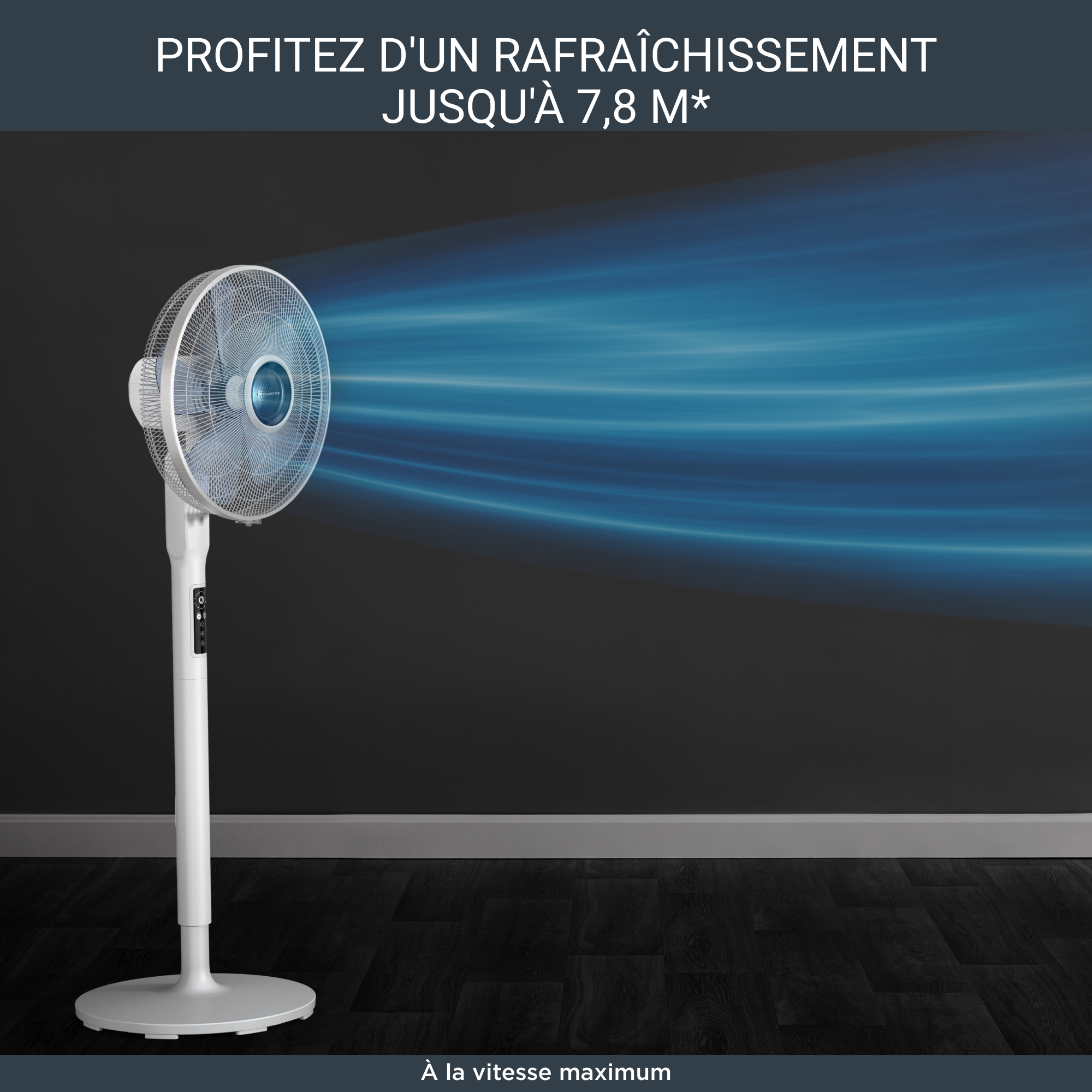 Turbo Silence Extreme+ VU5870 Ventilateur sur pied