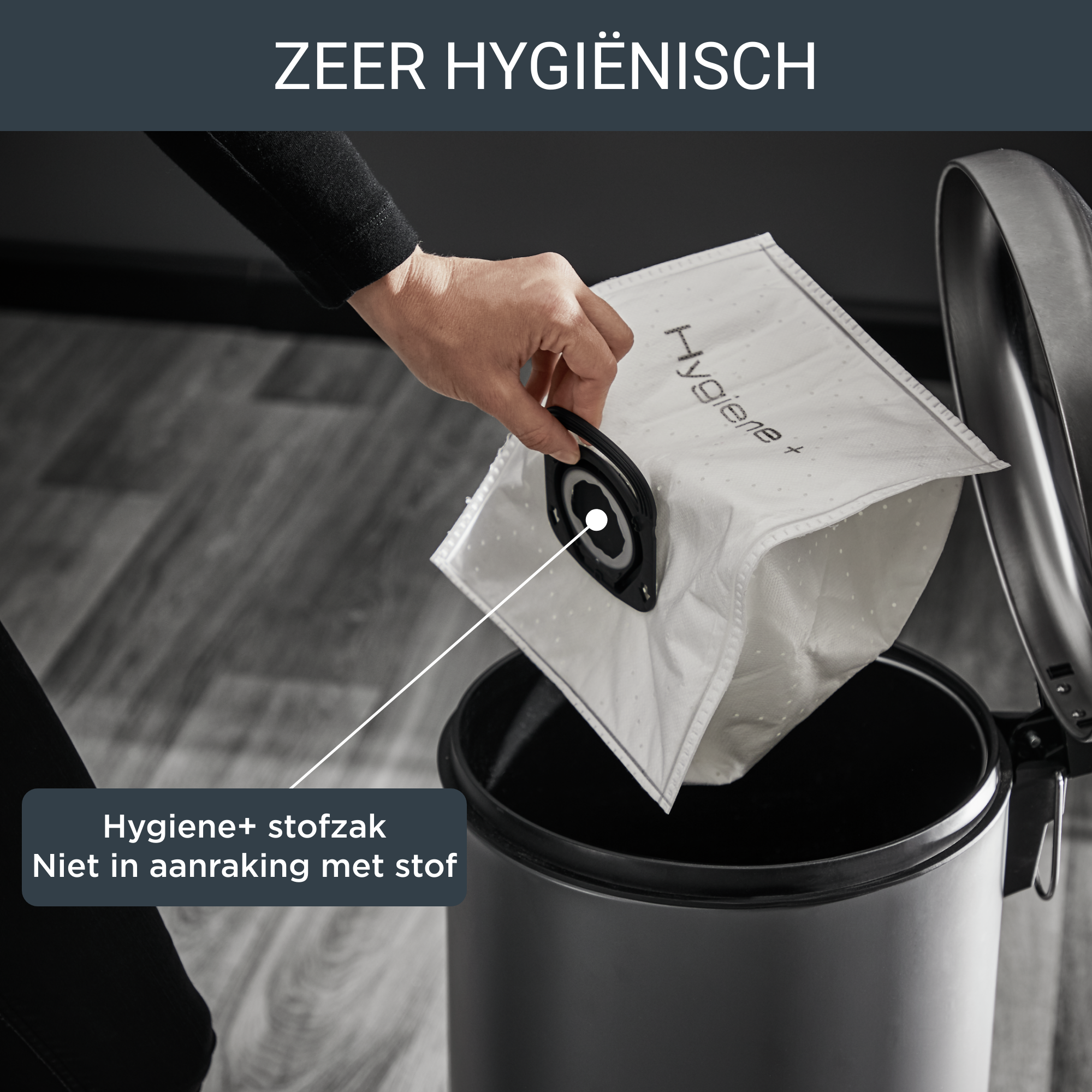 Green Force Max RO4933 Stofzuiger met zak - 900W - 75dB