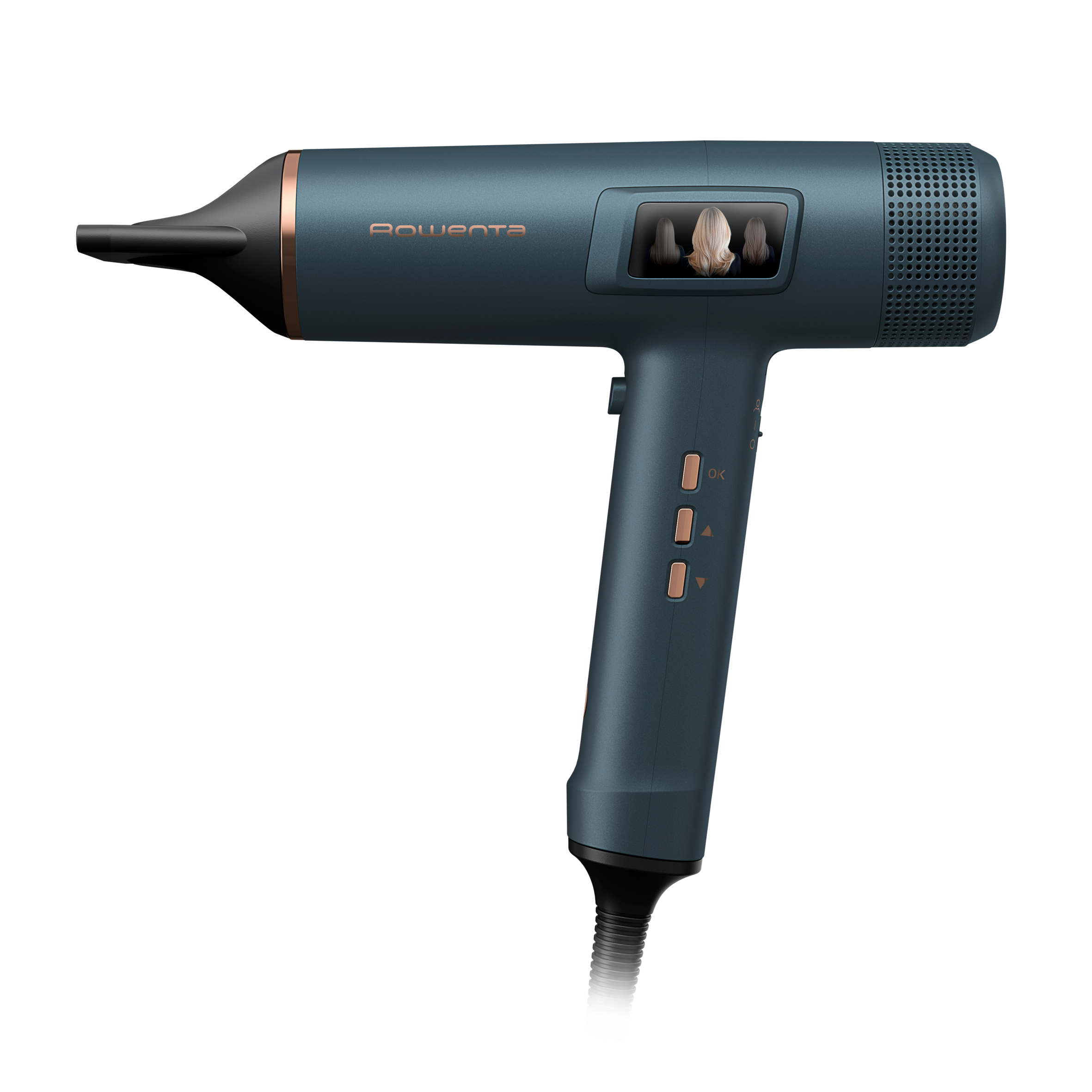 Maestria For You HY9430E0 Haardroger met geïntegreerd scherm - 1800W + 6 accessoires