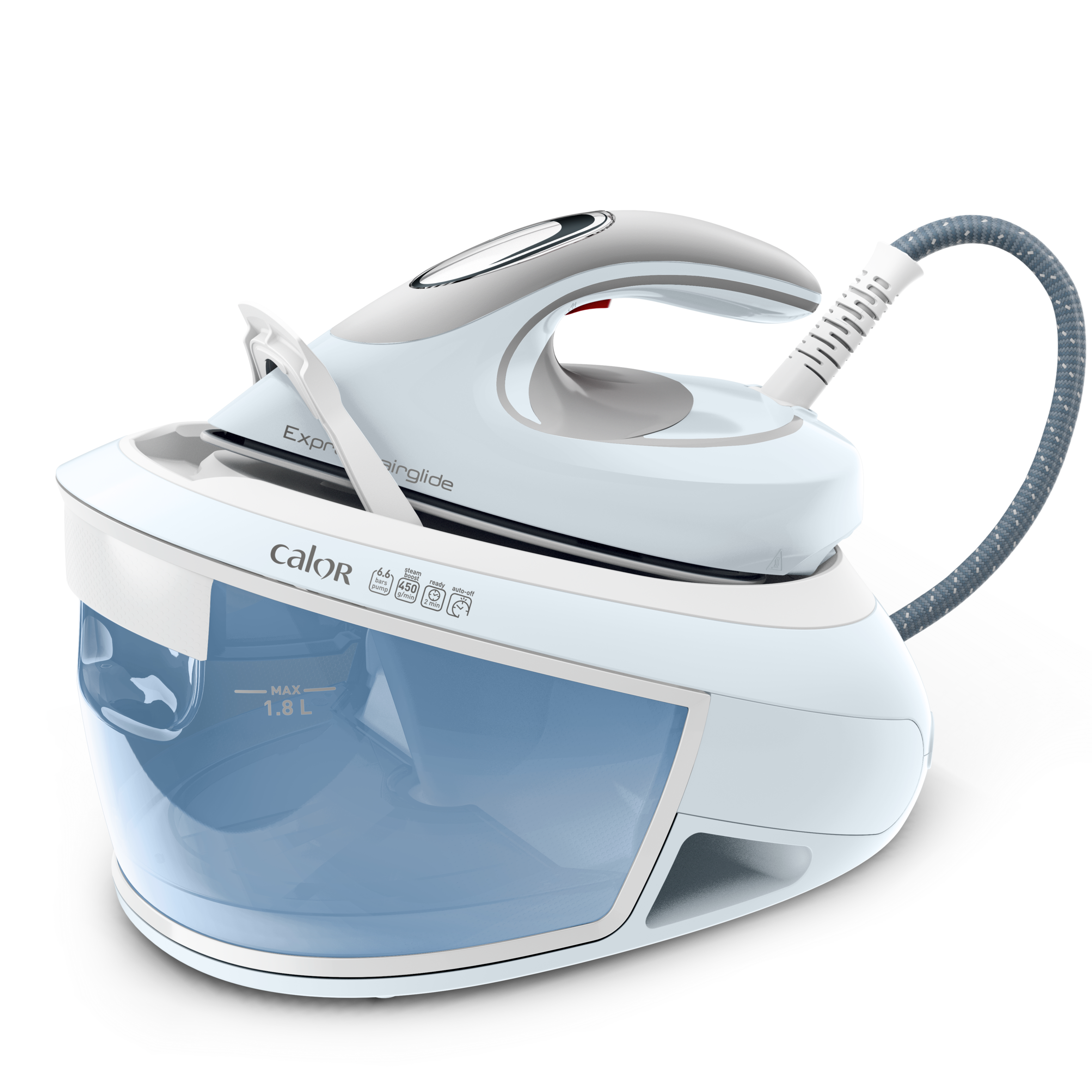 Express Airglide, Steam Generator Iron, High-Pressure Steam for Outstanding Results