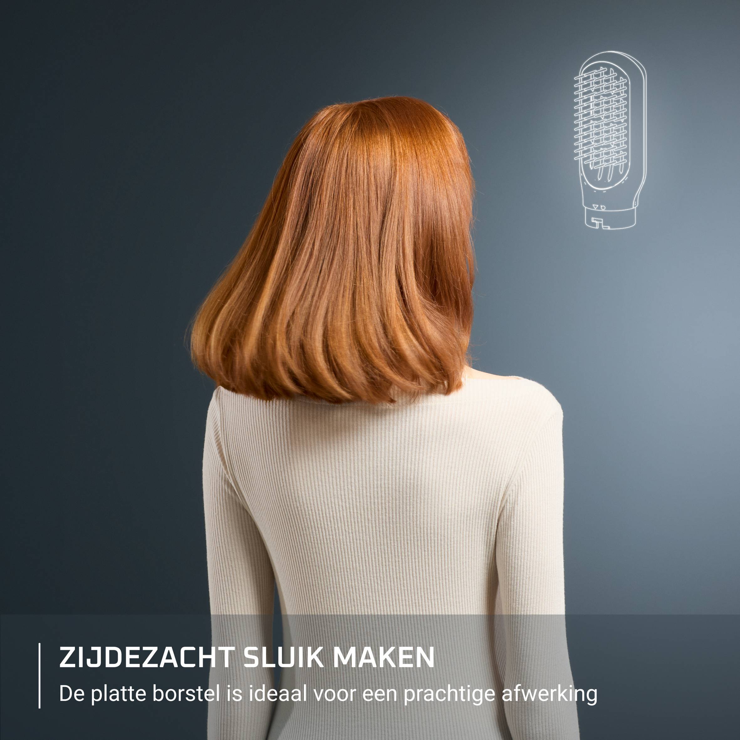 Air Shape UB9820 Multistyler warmelucht borstel – 3 snelheden/temperaturen – Keramische coating