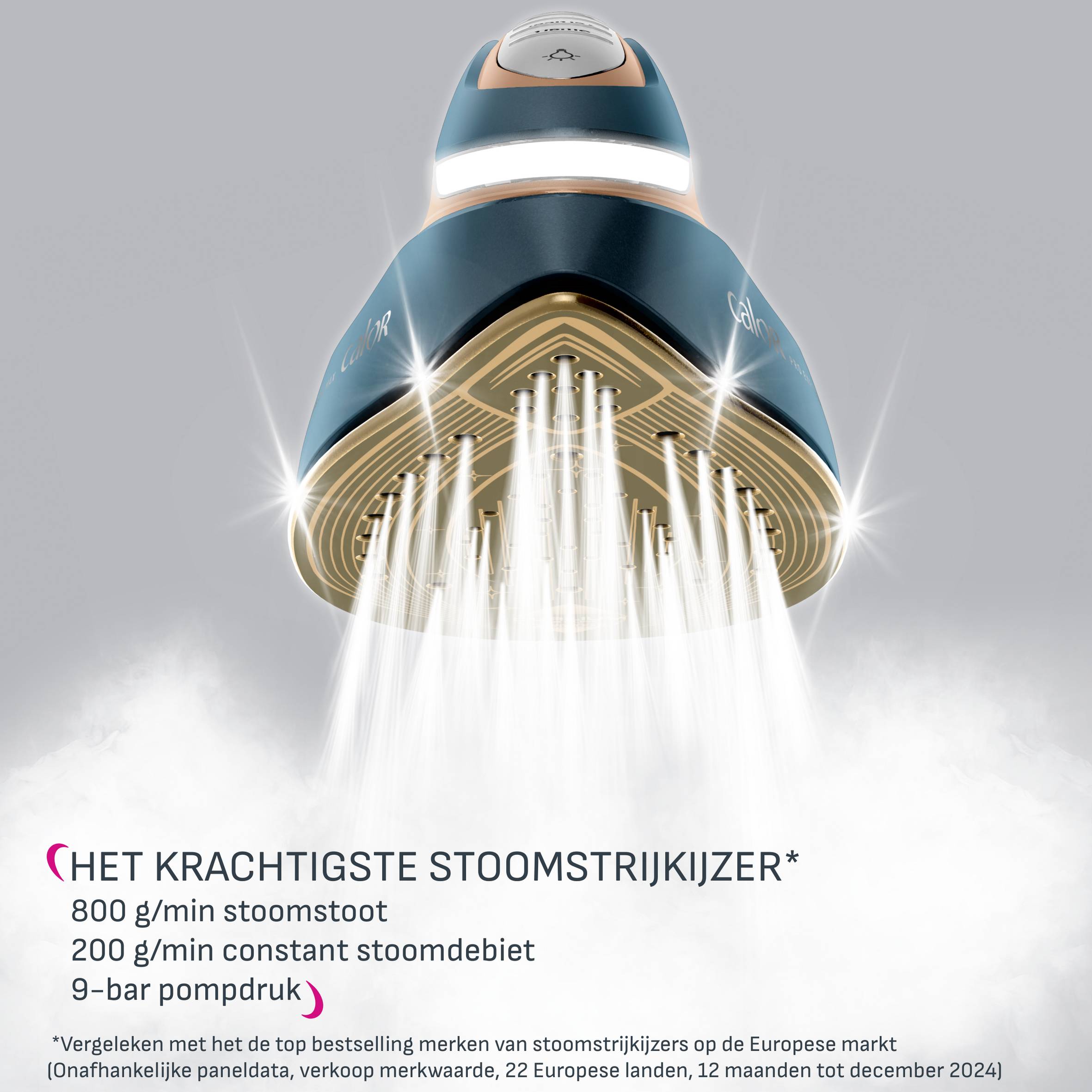 Pro Express Vision Max GV9920 Stoomgenerator - 9 bar - 800 g/min shot - 5 settings