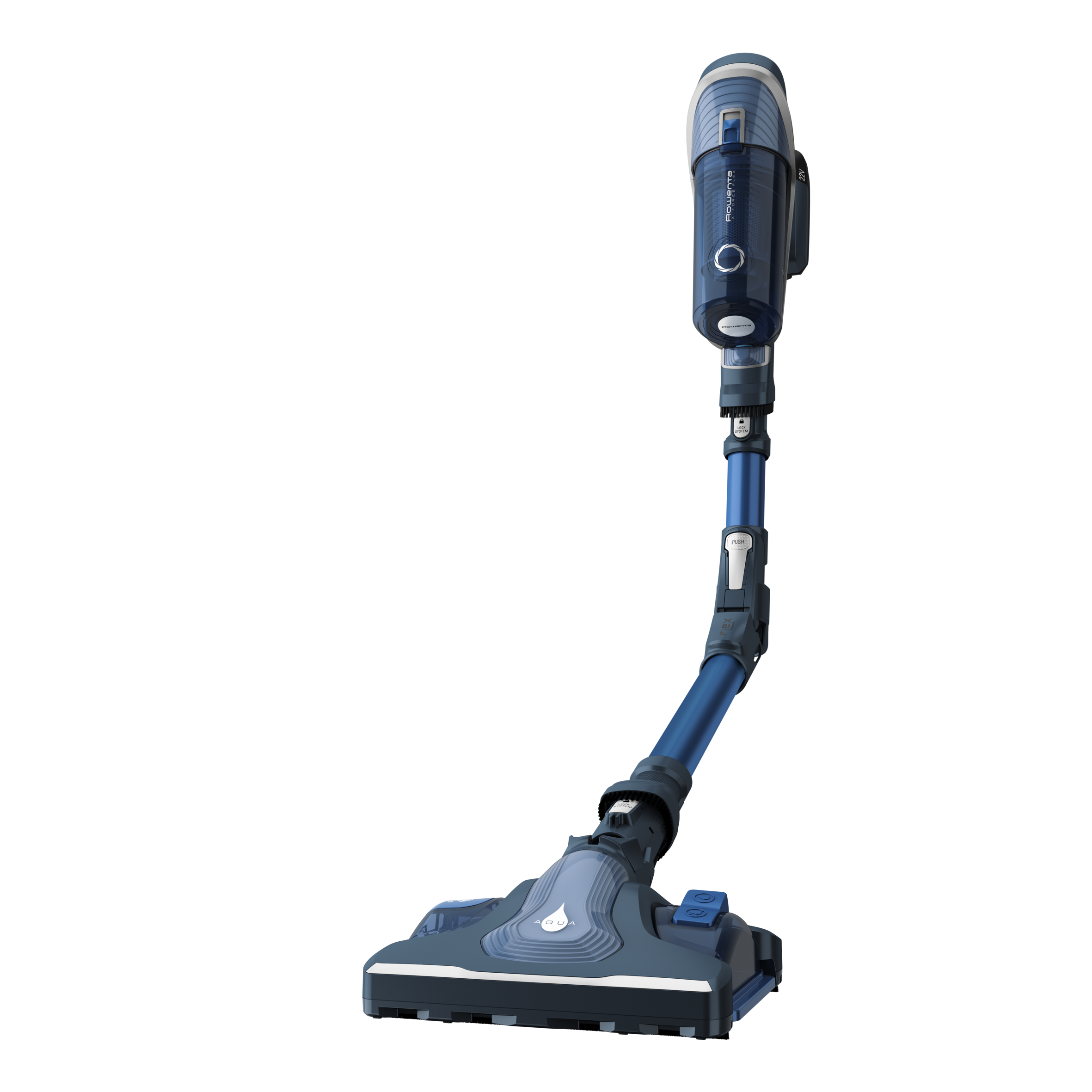 X-Force Flex 8.60 Aqua RH9690 Aspirateur balai 2-en-1 - 43 AirWatts - 35 min d'autonomie - 0,55L