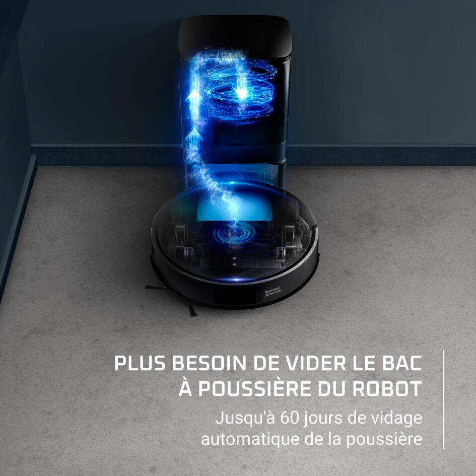 X-Plorer Serie 135+ RR91D5 Aspirateur robot avec station de vidage automatique - 5.000Pa - Technologie: Caméra + Laser